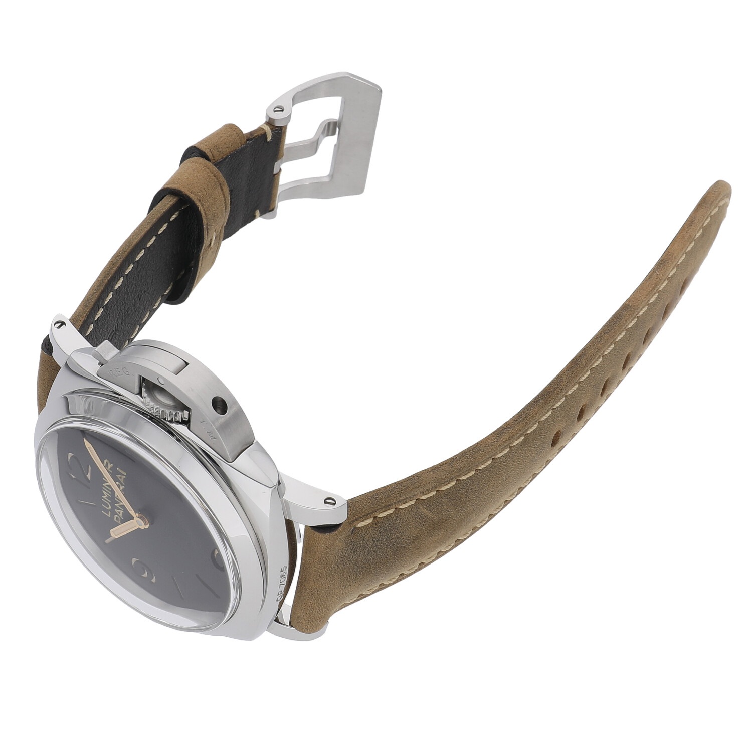 P5619 | [中古]パネライ ルミノール 47MM ブラック PAM00372 メンズ