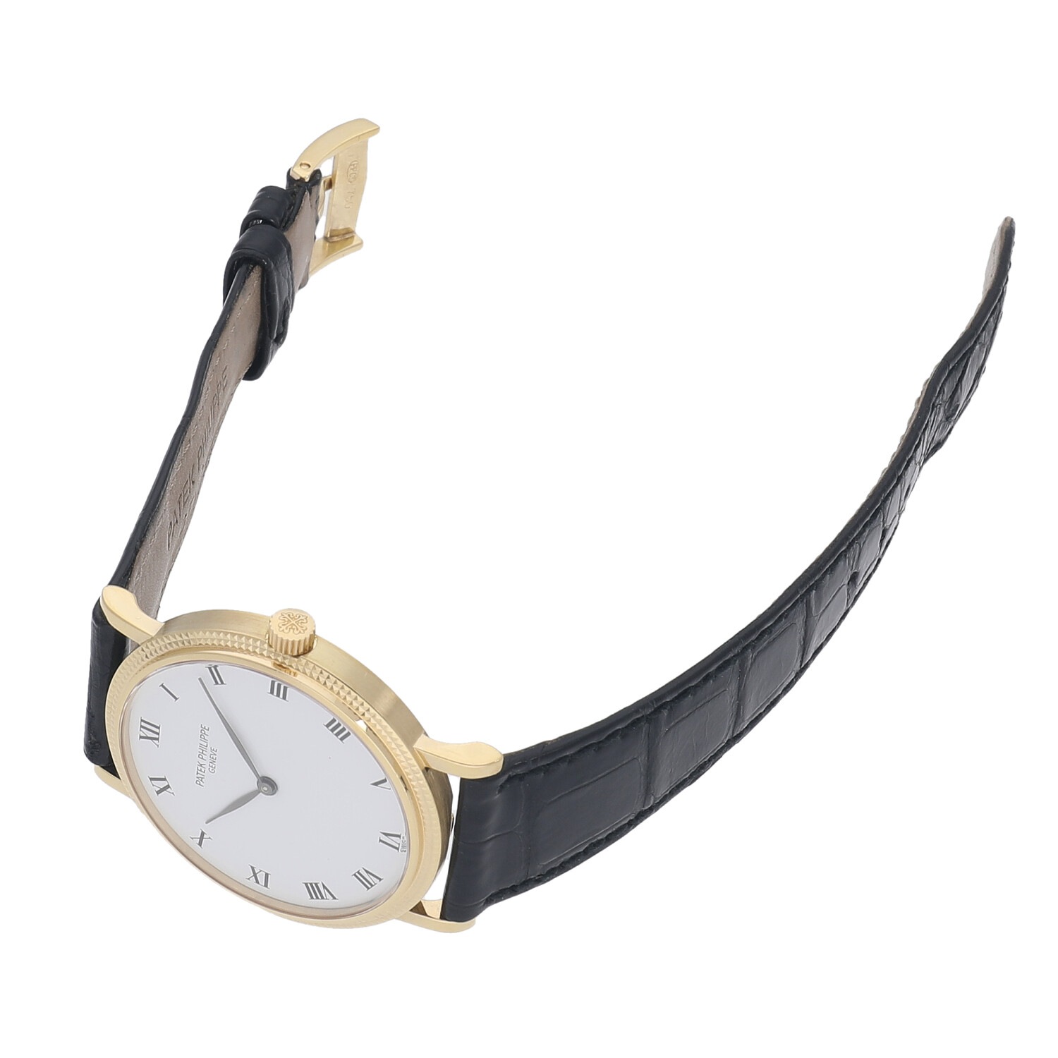 P5919 | [中古]パテックフィリップ カラトラバ ホワイト 3992J-010