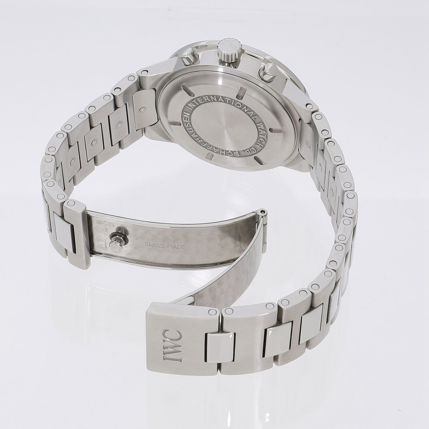 I6919 | [中古]IWC GST クロノグラフ シルバー IW372703 メンズ