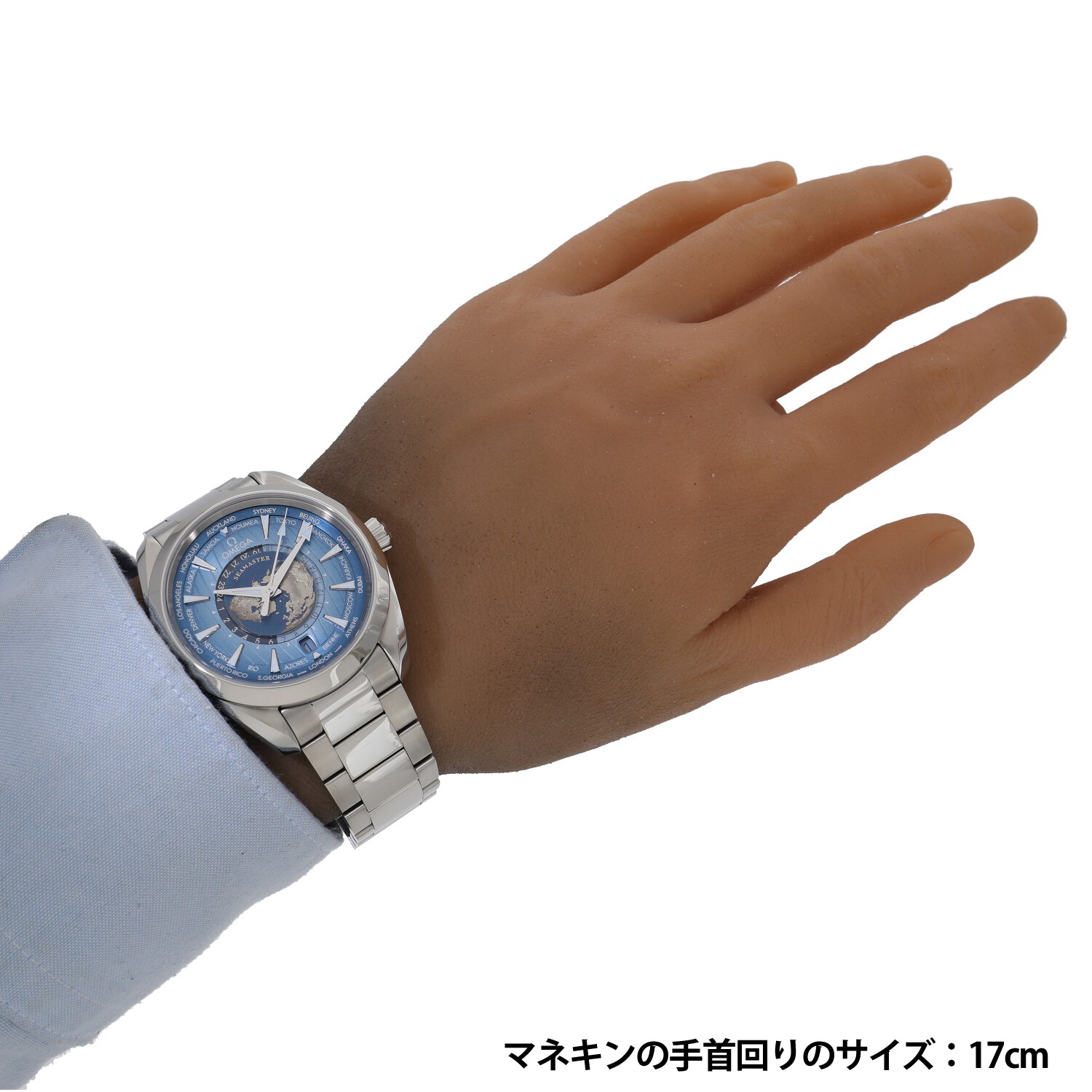 O8219 | [新品]オメガ シーマスター アクアテラ GMT ワールド