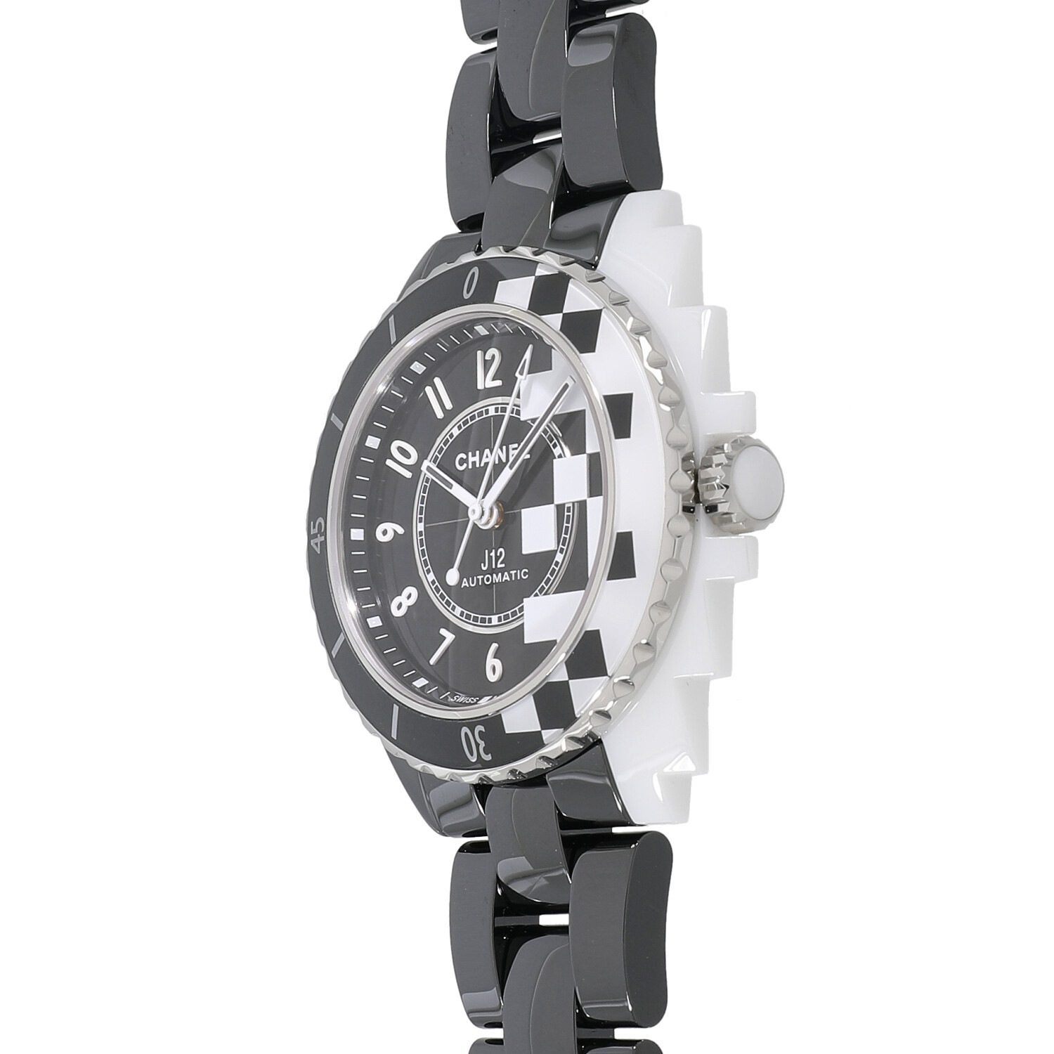 C9219 | [中古]シャネル J12 サイバネティック H7988 ブラック