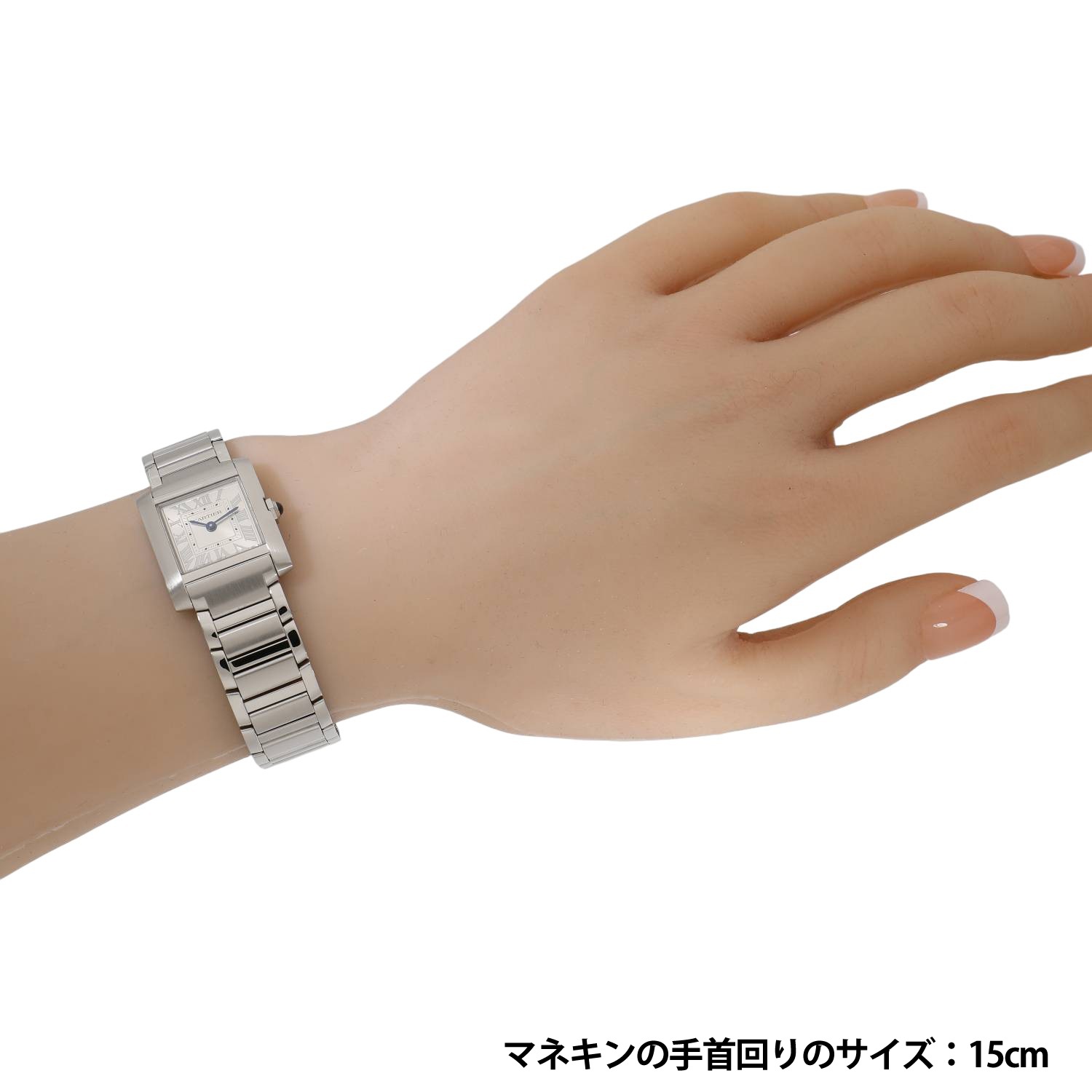 C11100 | [中古]カルティエ タンク フランセーズ SM WSTA0065 シルバー