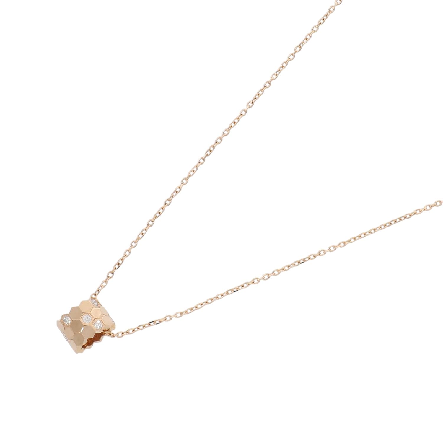 美品✨ハニカムキューブ シルバーカラーネックレス レディースショーメ上品デザイン C30081 | [新品]ショーメ ビー ドゥ ショーメ コレクション ハニカム