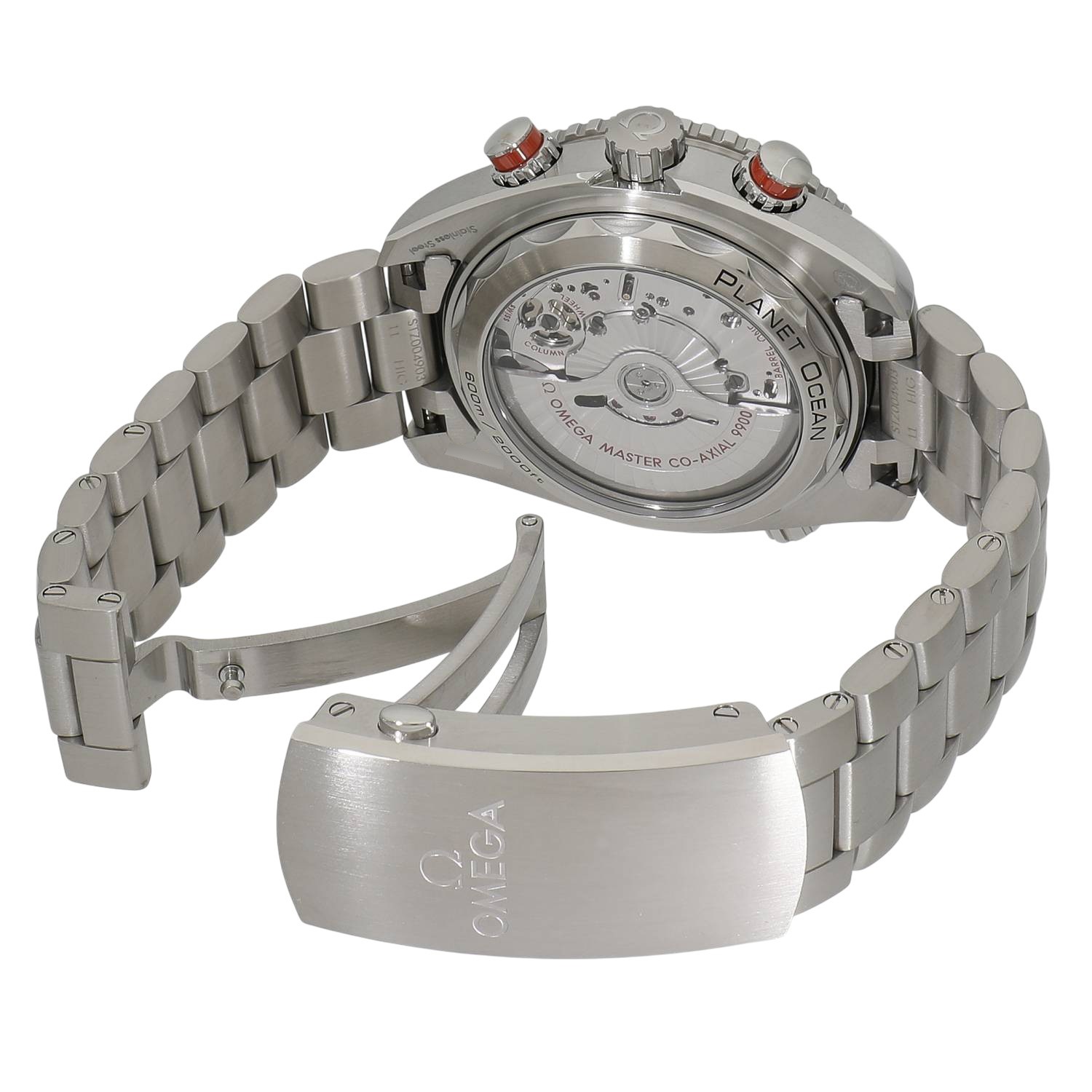 [新品]オメガ シーマスター プラネットオーシャン600m オメガコーアクシャル マスタークロノメーター クロノグラフ 215.30.46.51.99.001 グレー メンズ