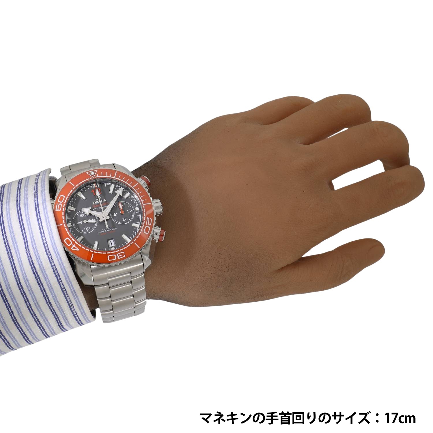 [新品]オメガ シーマスター プラネットオーシャン600m オメガコーアクシャル マスタークロノメーター クロノグラフ 215.30.46.51.99.001 グレー メンズ