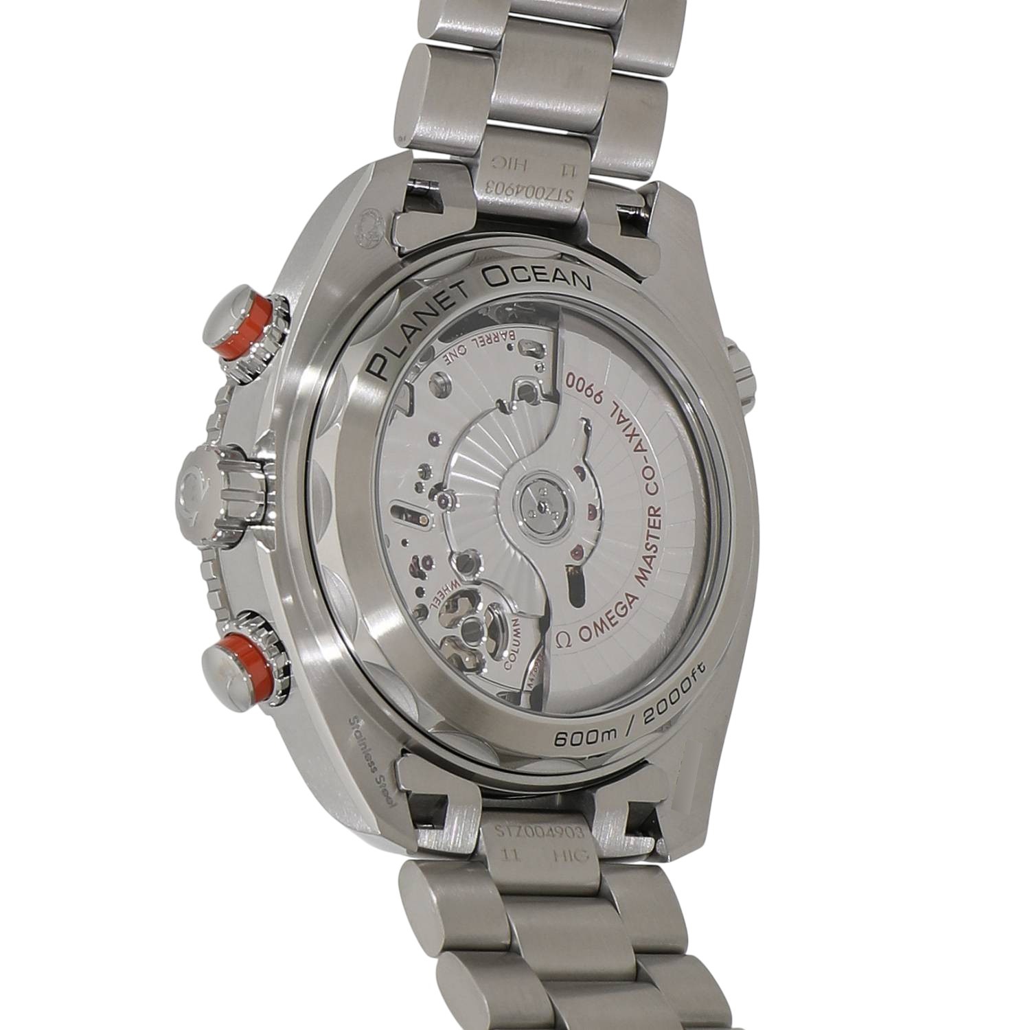 [新品]オメガ シーマスター プラネットオーシャン600m オメガコーアクシャル マスタークロノメーター クロノグラフ 215.30.46.51.99.001 グレー メンズ