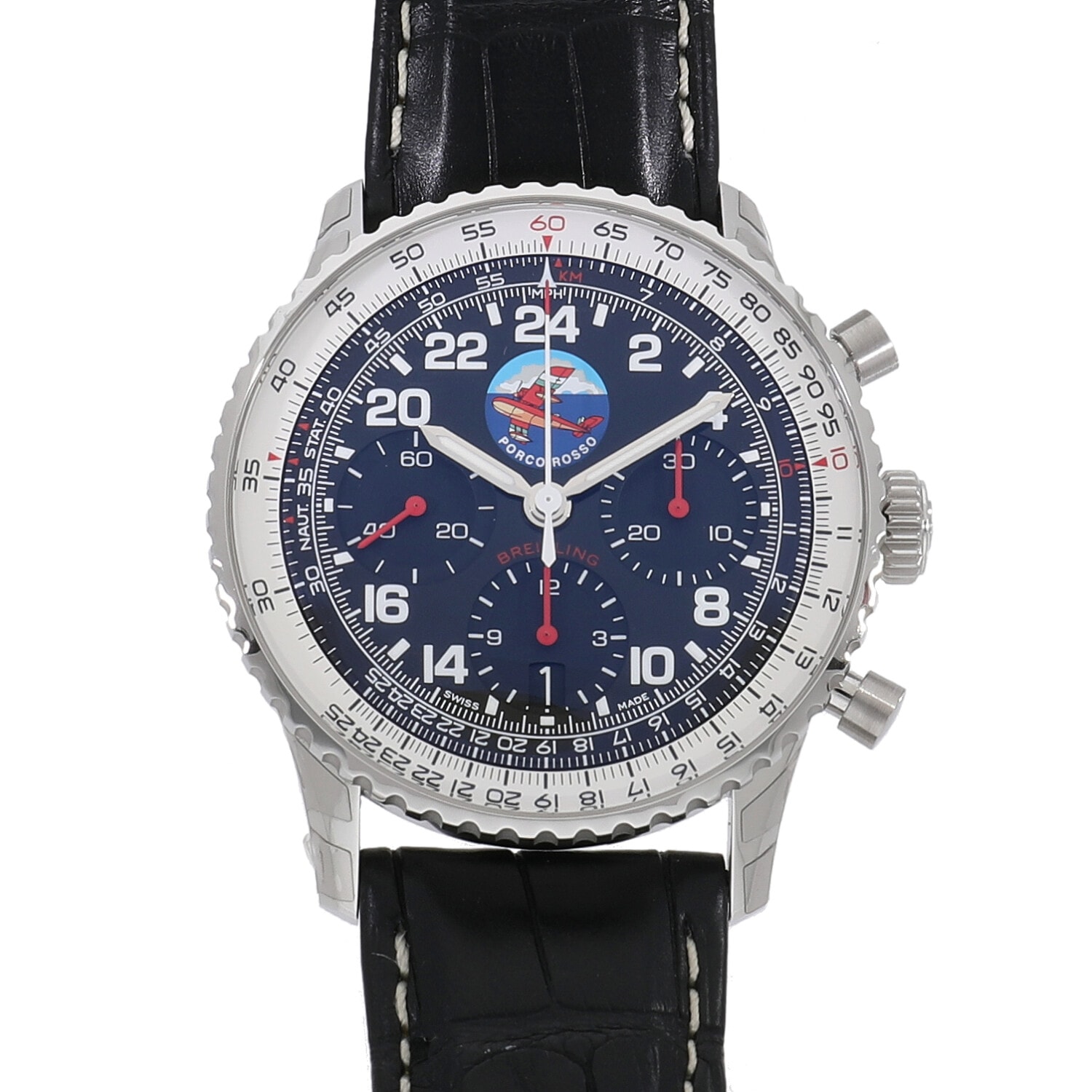 ブライトリング　ナビタイマークォーツ　未動作 ブライトリング ナビタイマー | 時計修理事例 | 【五十君商店公式