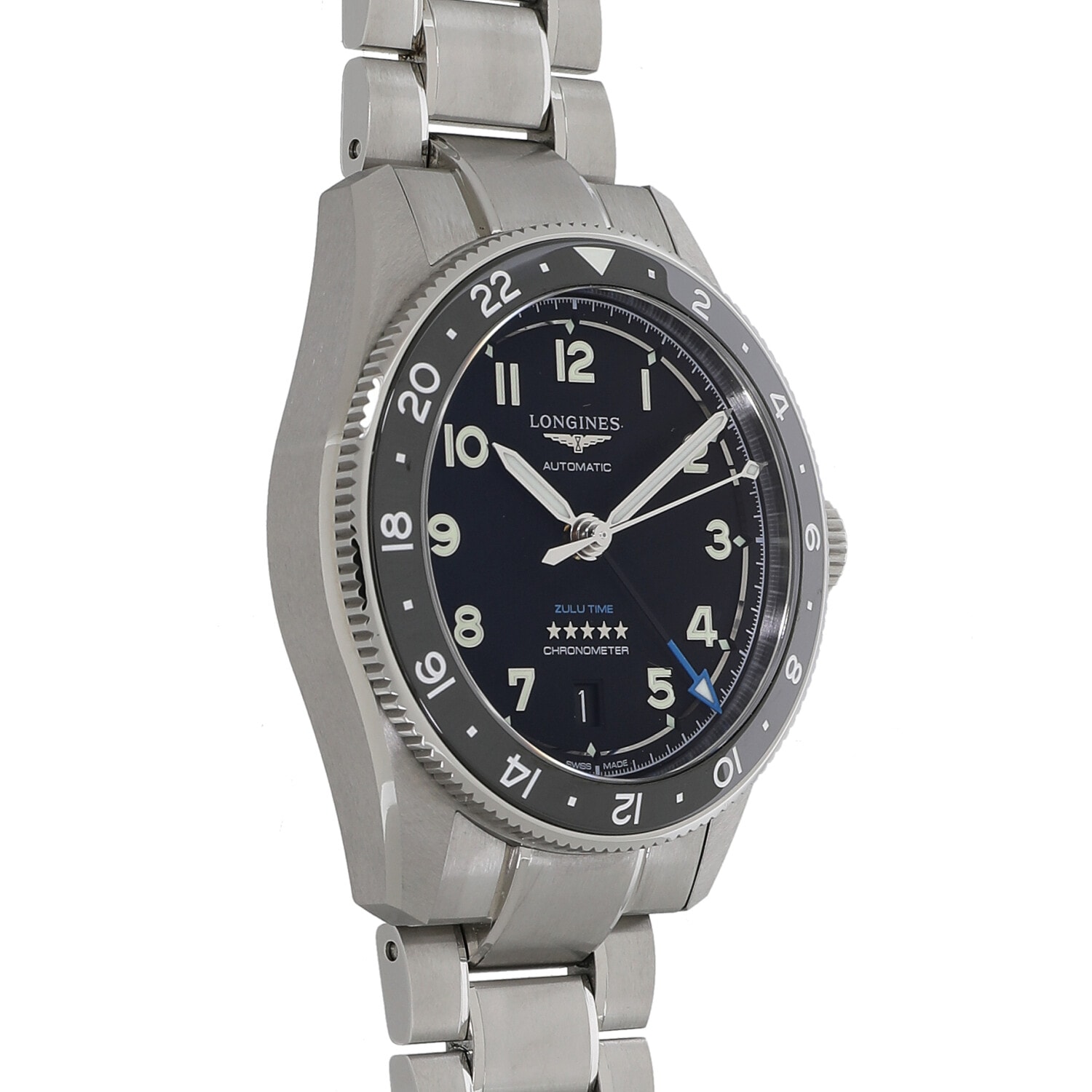 L7520 | [中古]ロンジン スピリット ズールー タイム L3.802.4.53.6