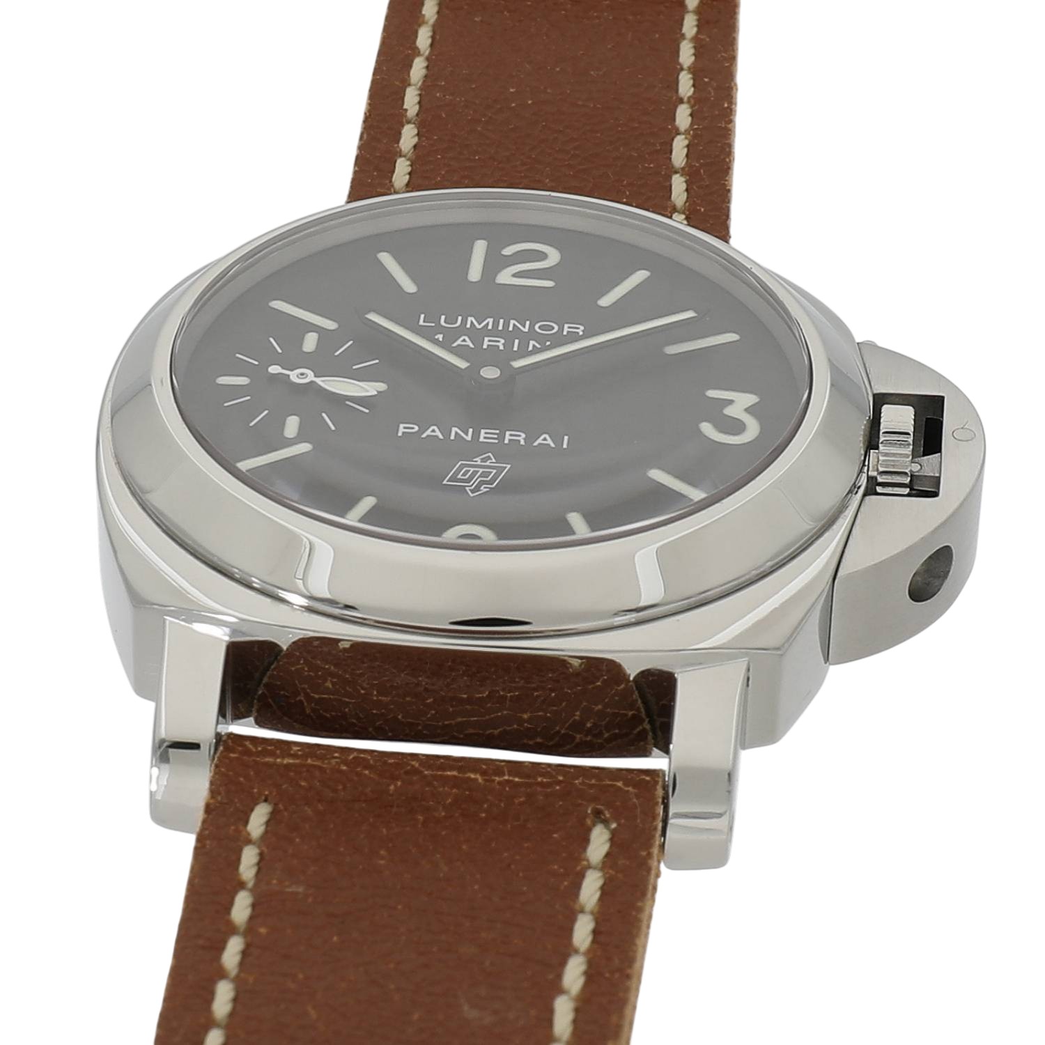 P11394 | [中古]パネライ ルミノール マリーナ ロゴ PAM00005 R番
