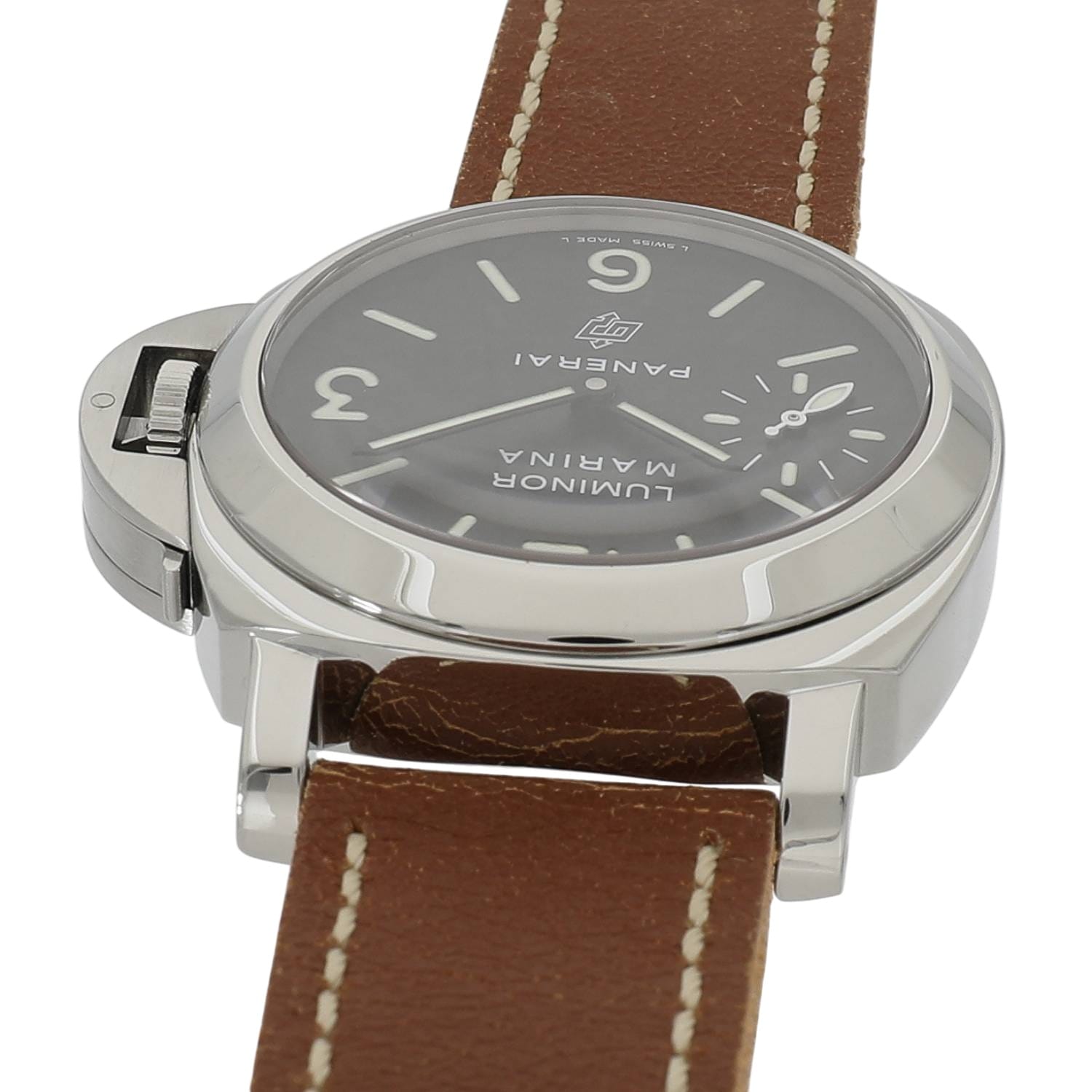 P11394 | [中古]パネライ ルミノール マリーナ ロゴ PAM00005 R番