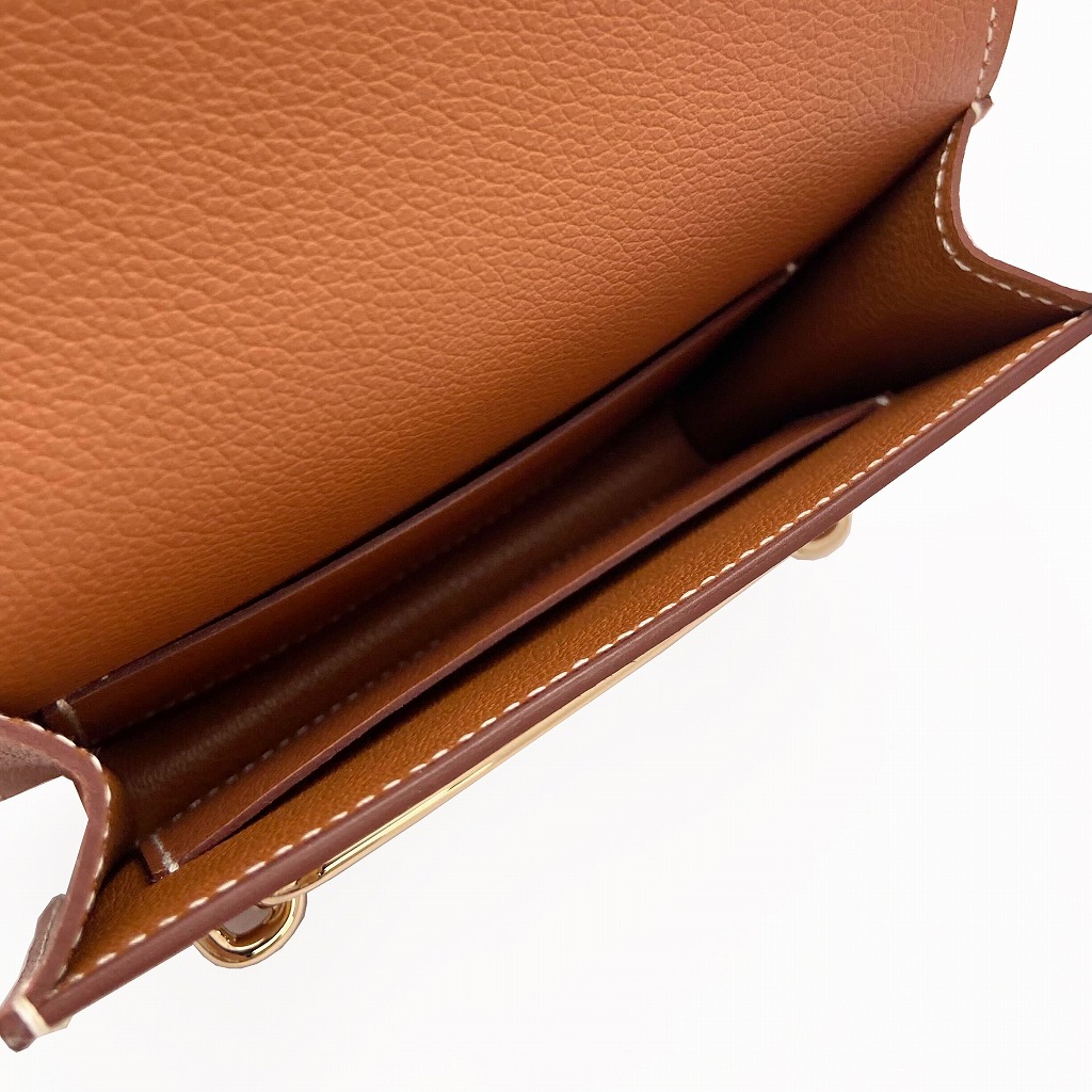 H6821 | [未使用]エルメス ルリ・スリム ゴールド ヴォーエヴァー