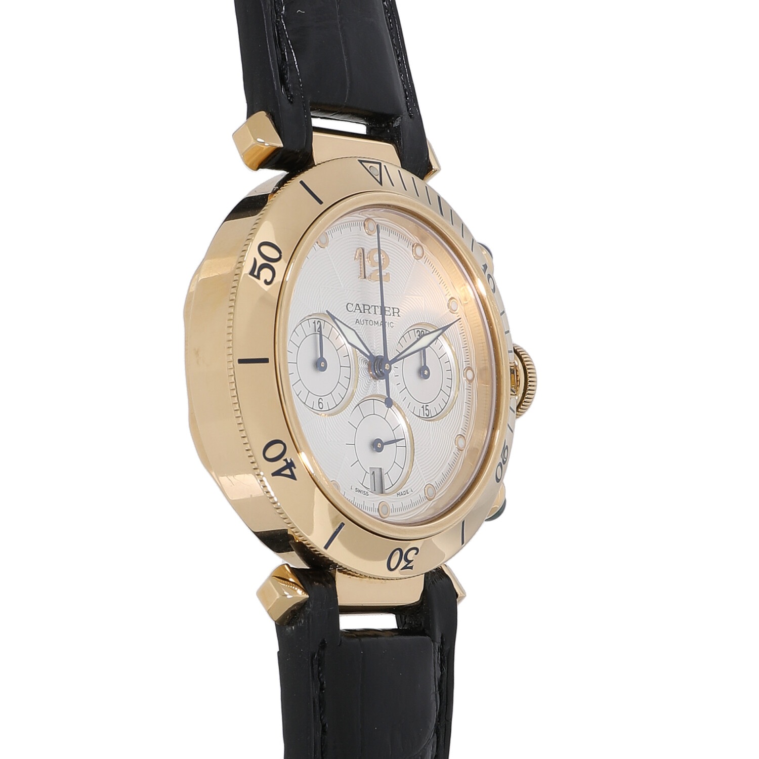 C7021 | [中古]カルティエ パシャ 38MM クロノグラフ W3014051