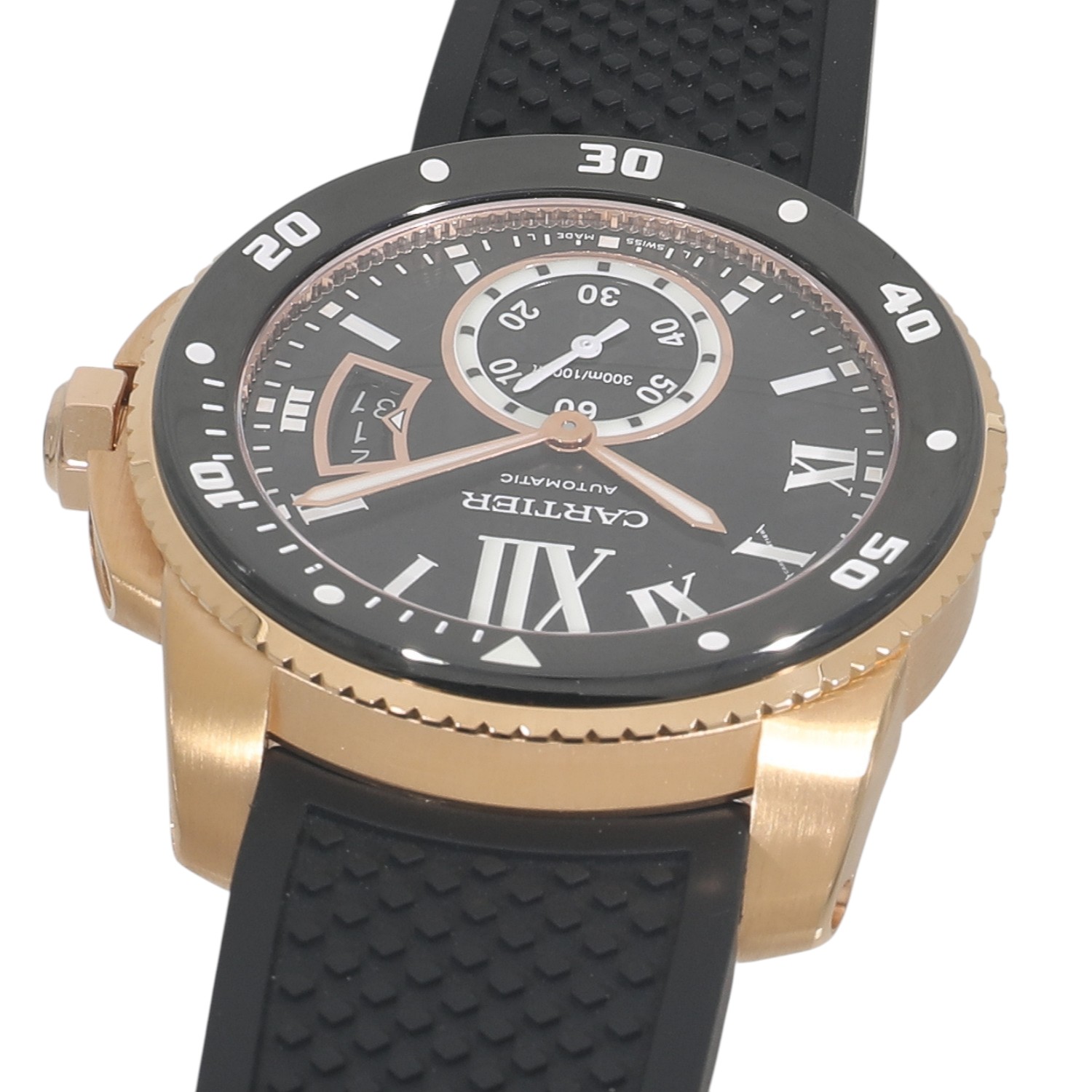 カルティエ W7100052 ブラック Cartier（カルティエ）カリブル ドゥ カルティエ