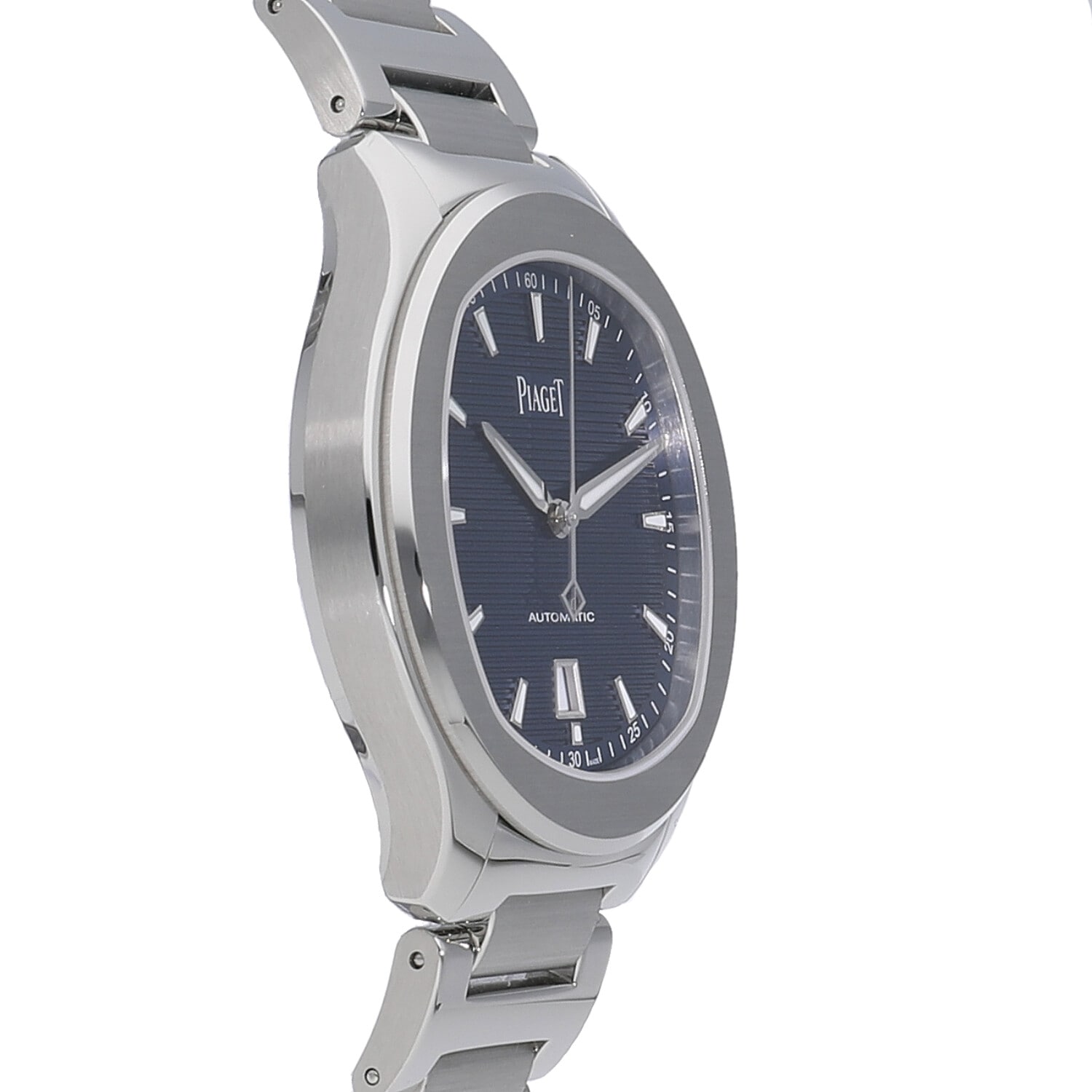 P5222 | [中古]ピアジェ ポロ S ブルー G0A41002 メンズ | 中野の  