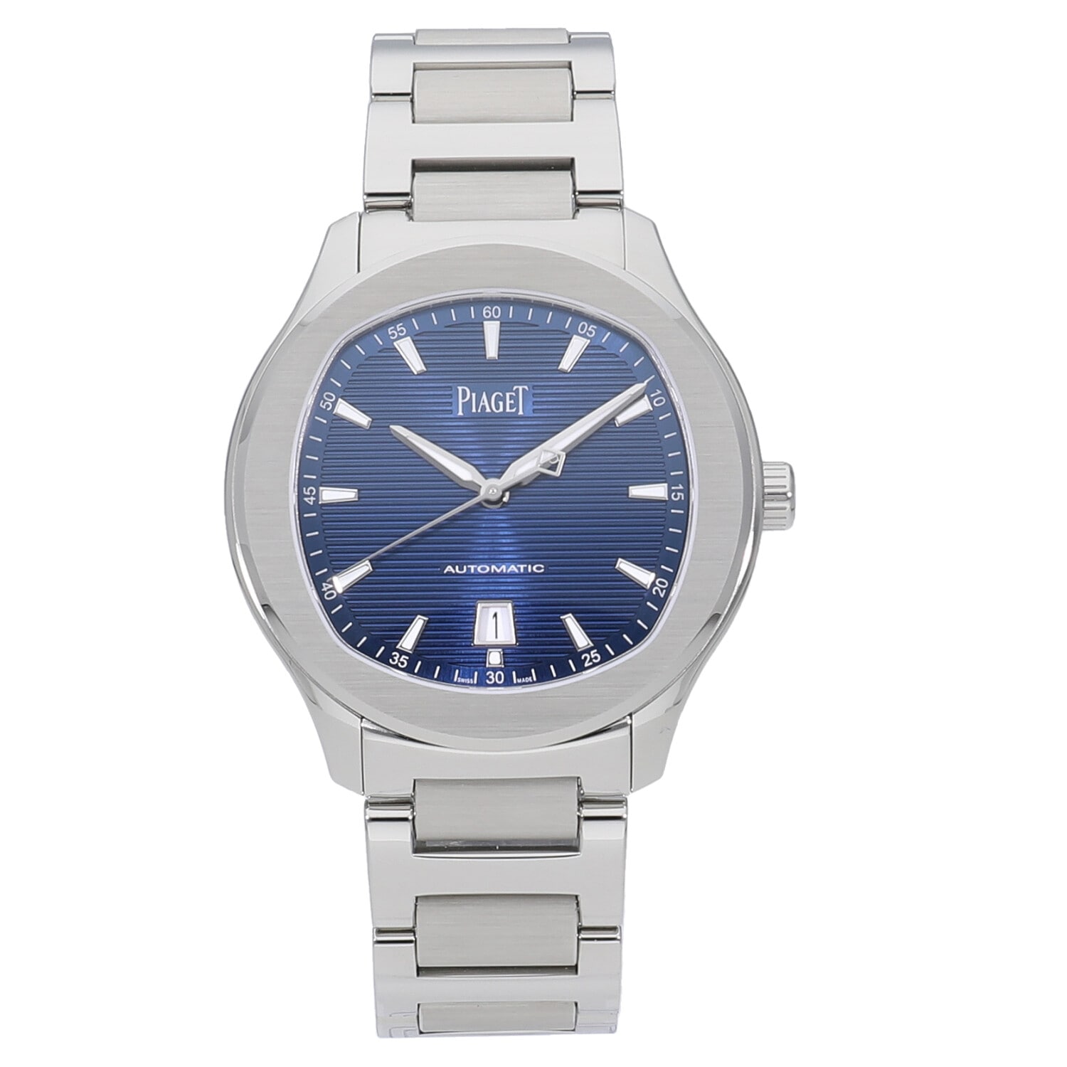 P5222 | [中古]ピアジェ ポロ S ブルー G0A41002 メンズ | 中野の  