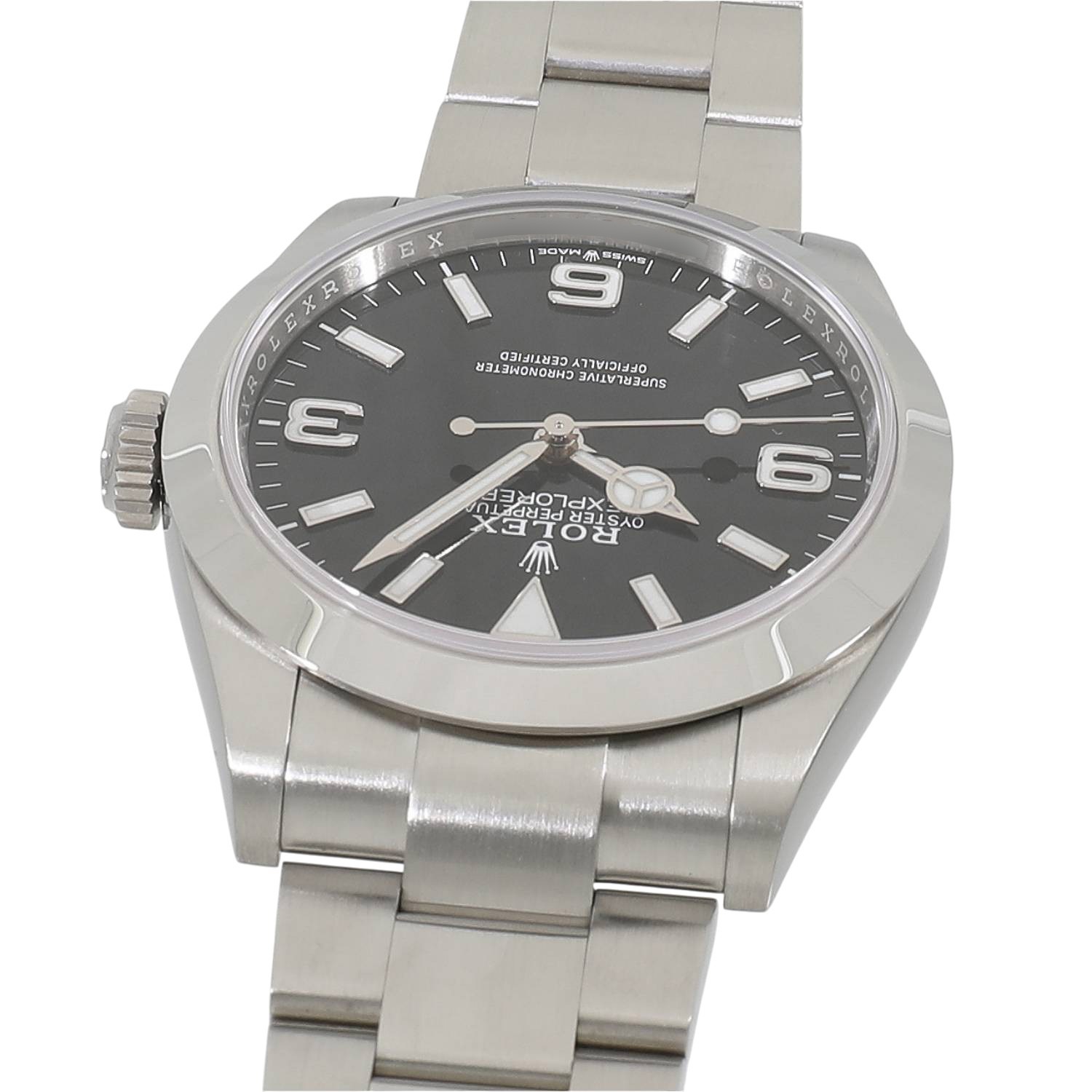 R6822 | [新品]ロレックス エクスプローラー 40 224270 ブラック