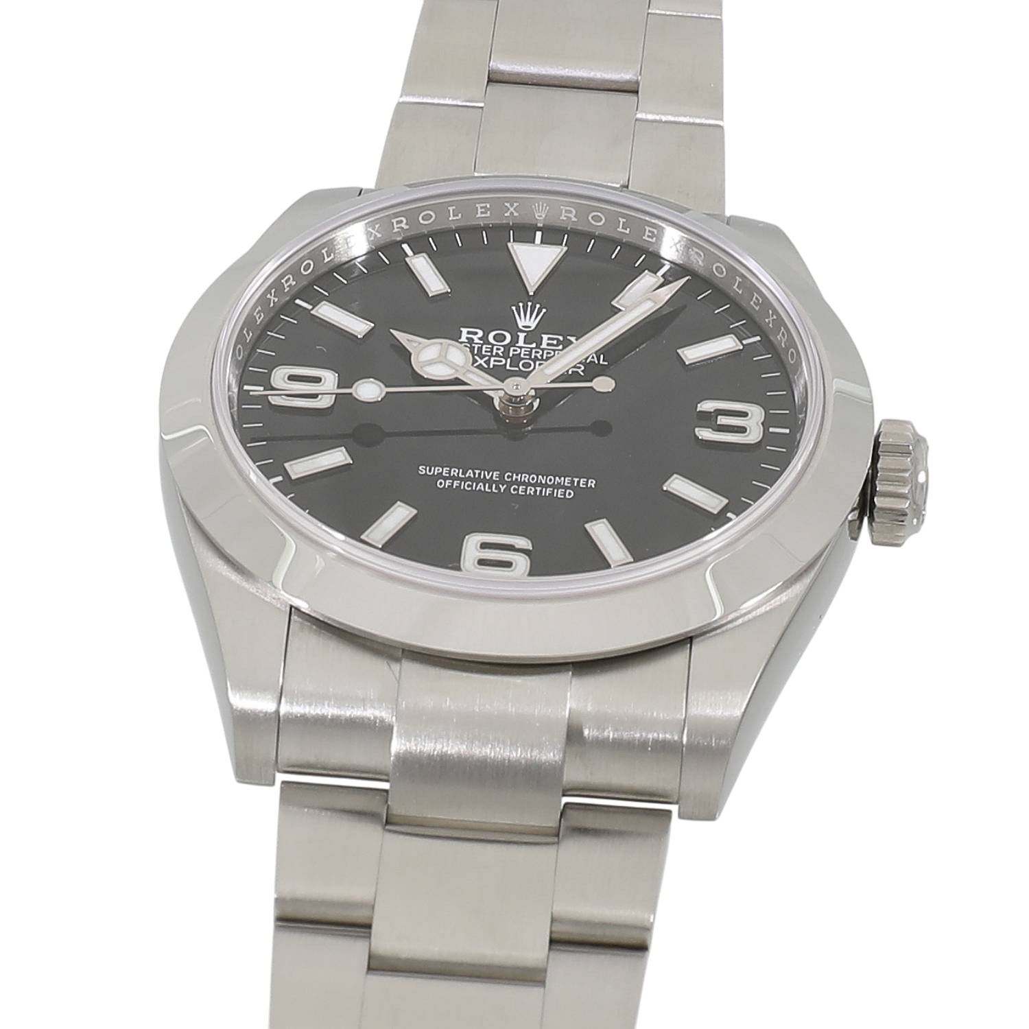 R6822 | [新品]ロレックス エクスプローラー 40 224270 ブラック