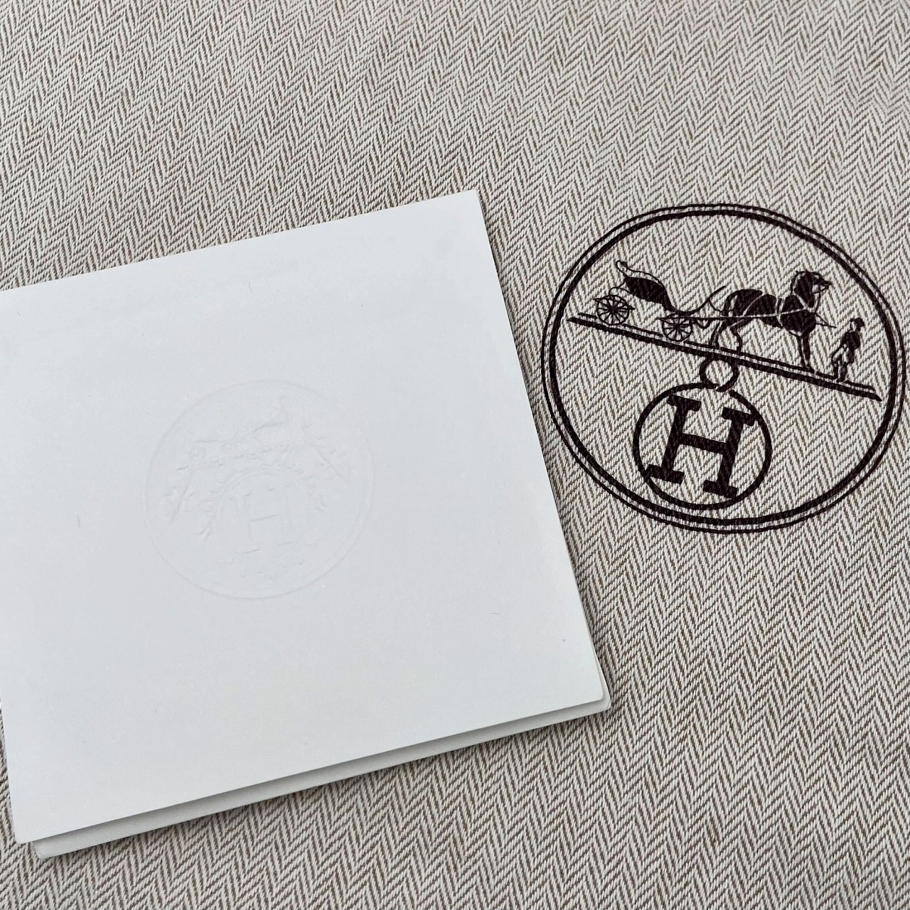 H8422 | [新品]エルメス ヴィドポッシュ ツンドラ×エコルセ | 中野の