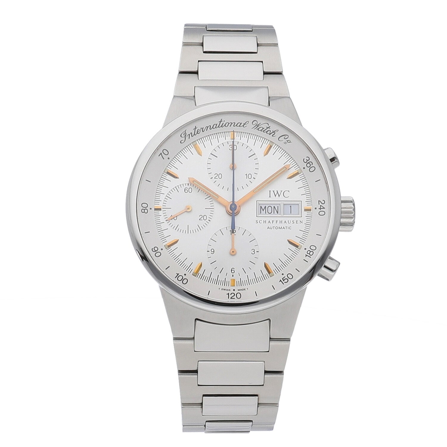 IWC GST クロノグラフ IW370603 機械式クォーツ I5424 | [中古]IWC GST クロノグラフ シルバー IW370713 メンズ | 中野