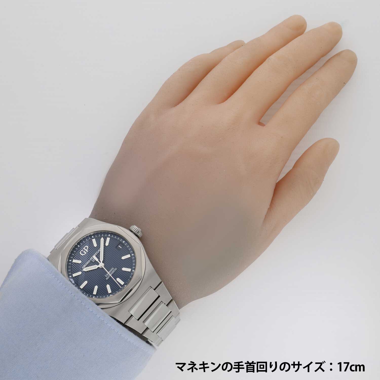 G6624 | [未使用]ジラールペルゴ ロレアート 42MM ブルー 81010-11-431