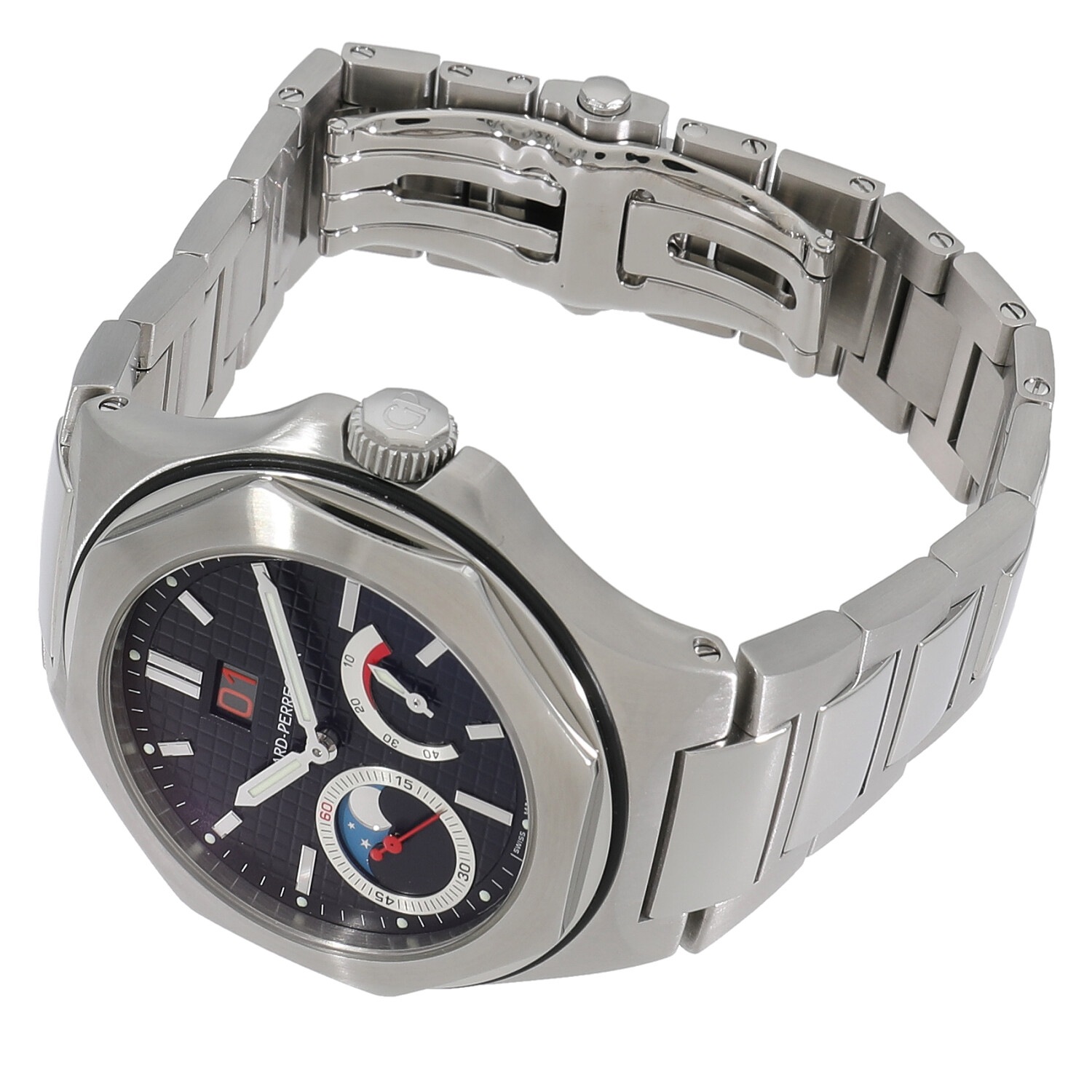 G9224 | [未使用]ジラールペルゴ ロレアート EVO3 ラージデイト