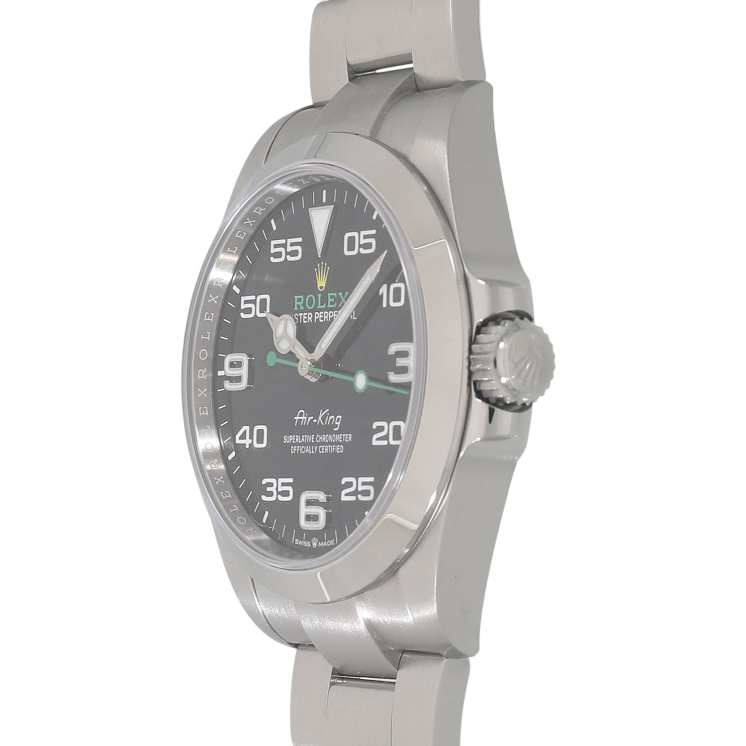 SR9424 | [未使用]ロレックス エアキング 126900 ランダム ブラック