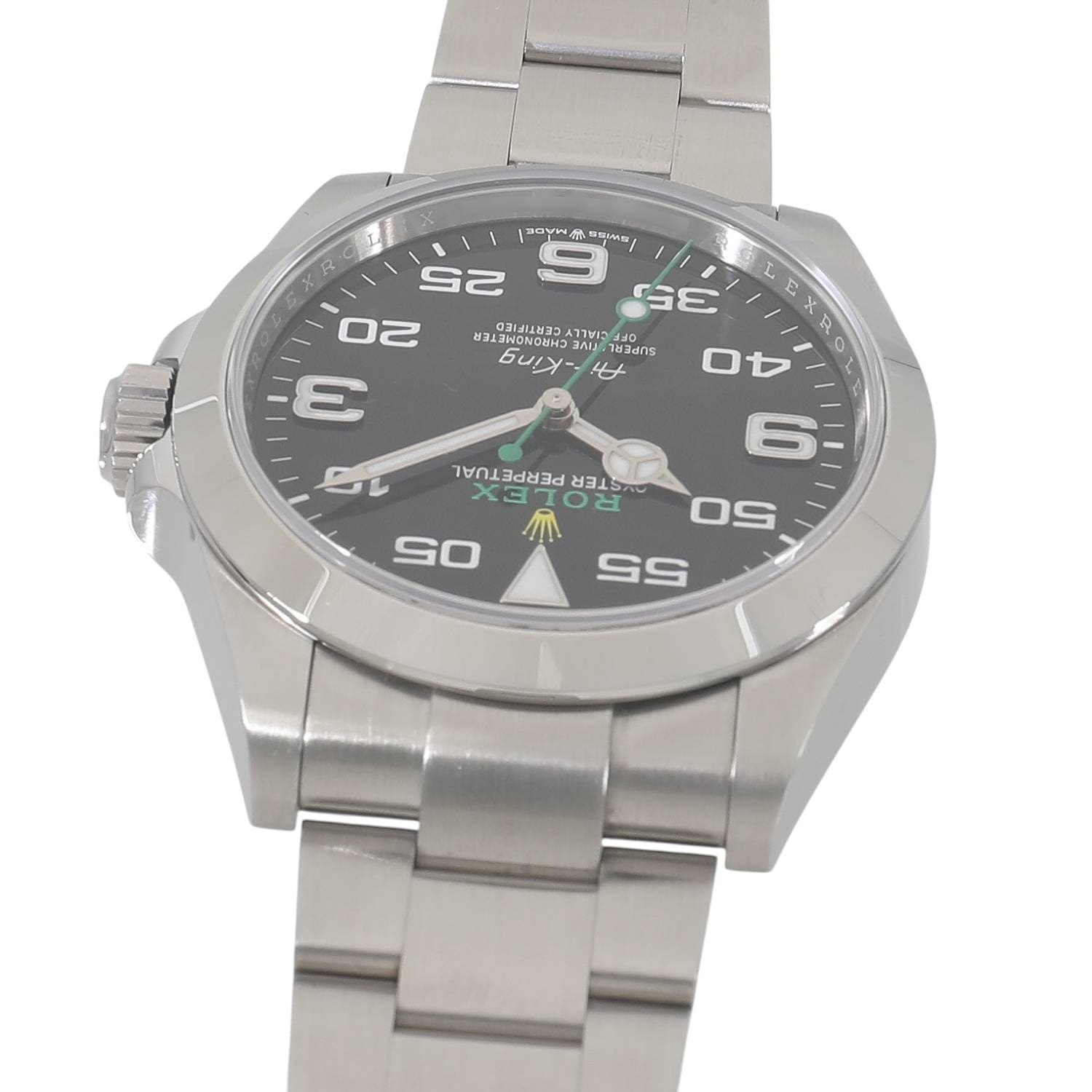 SR9424 | [未使用]ロレックス エアキング 126900 ランダム ブラック