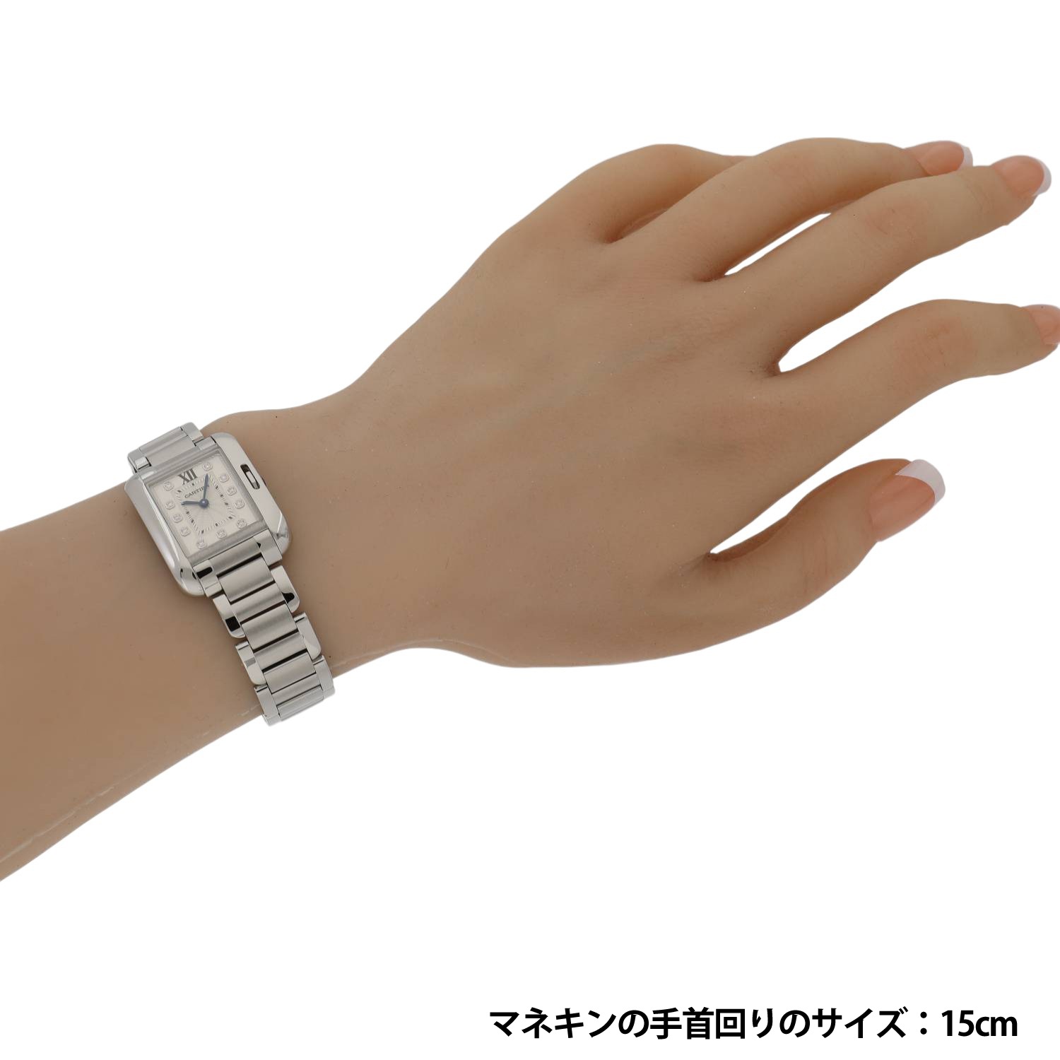 C11351 | [中古]カルティエ タンク アングレーズ ウォッチ SM W4TA0003 