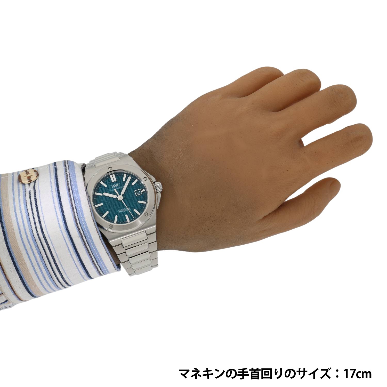 I60145 中古 IWC インヂュニア オートマティック IW328903 グリーン メンズ 新品 中古 価格・在庫 高級ブランド腕時計の販売・買取・通販 中野 れんず