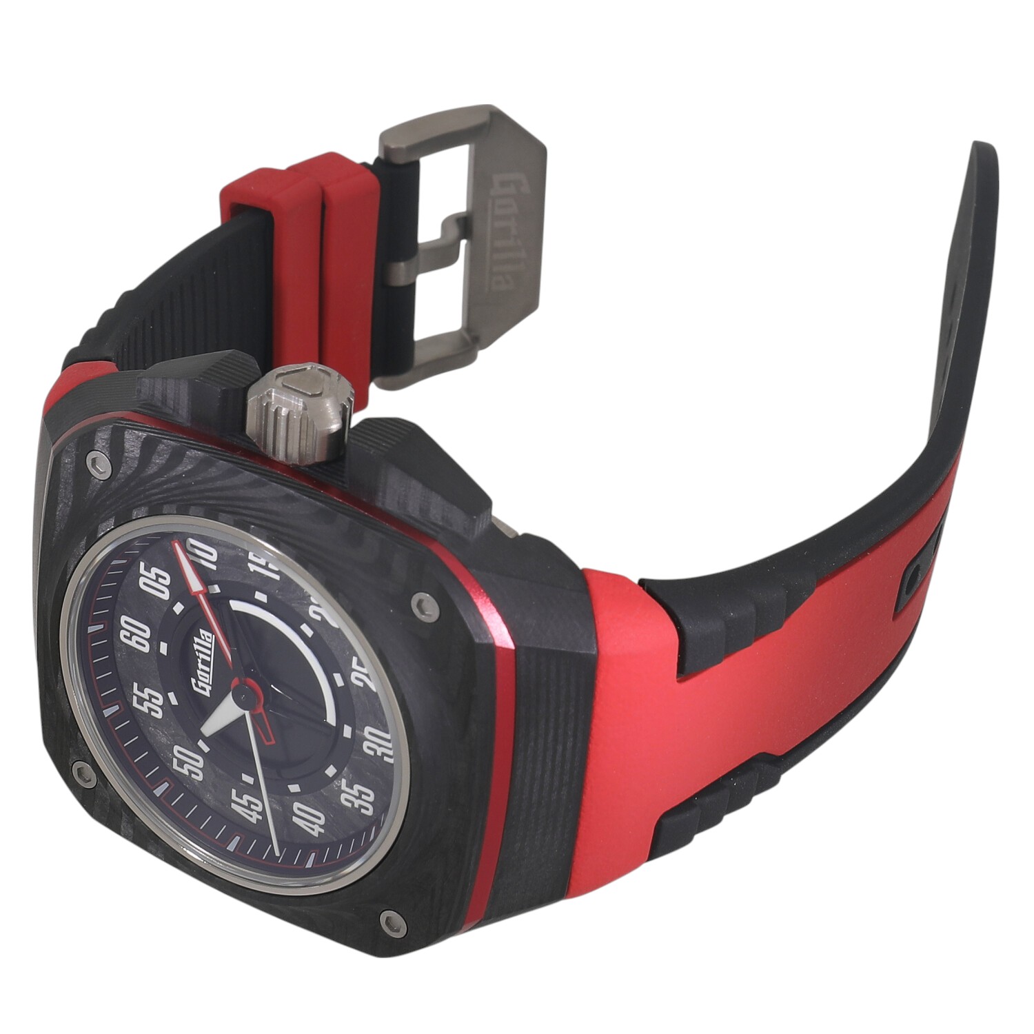 G10126 | [未使用]ゴリラ ウォッチ ファストバック カーボン レガシー