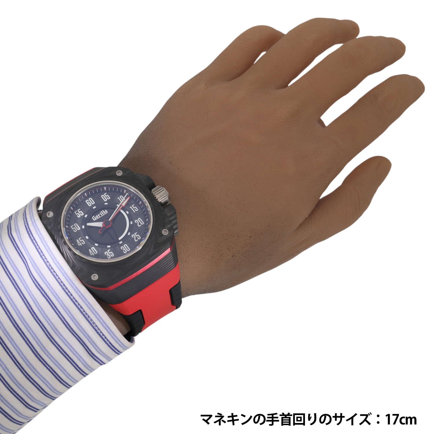 G10126 | [未使用]ゴリラ ウォッチ ファストバック カーボン レガシー 