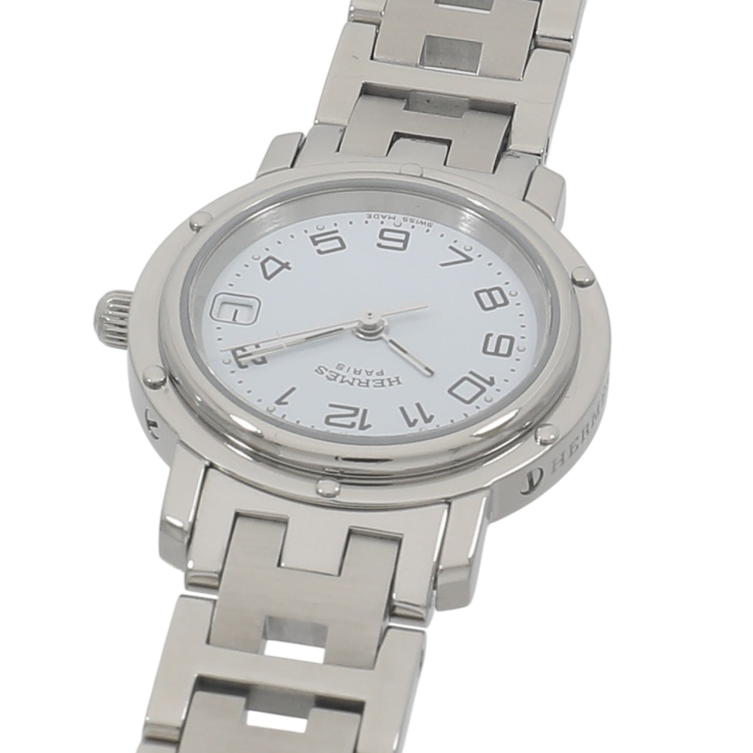 HERMES　CL4.210　WhiteDial　エルメス　クリッパー　060 HERMES】ヴィンテージ エルメス クリッパー CL4.210 クォーツ