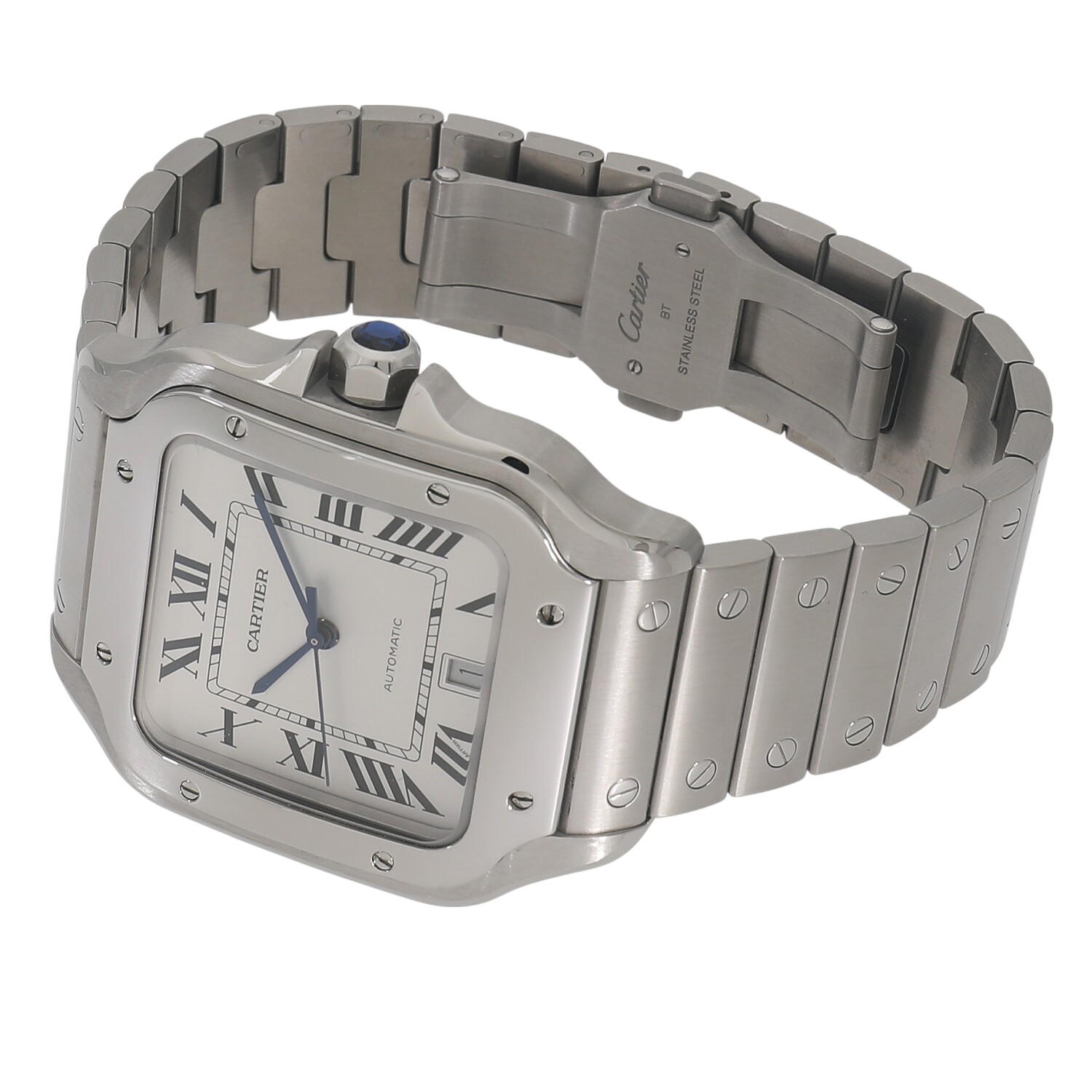 メンズカルティエロードスター用　替えベルト、箱、ベルトのコマ一式 カルティエ ロードスター メンズ コマ コマのみ メンズカルティエ