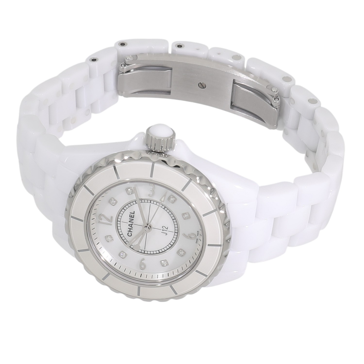 C10227 | [中古]シャネル J12 ホワイト セラミック H2422