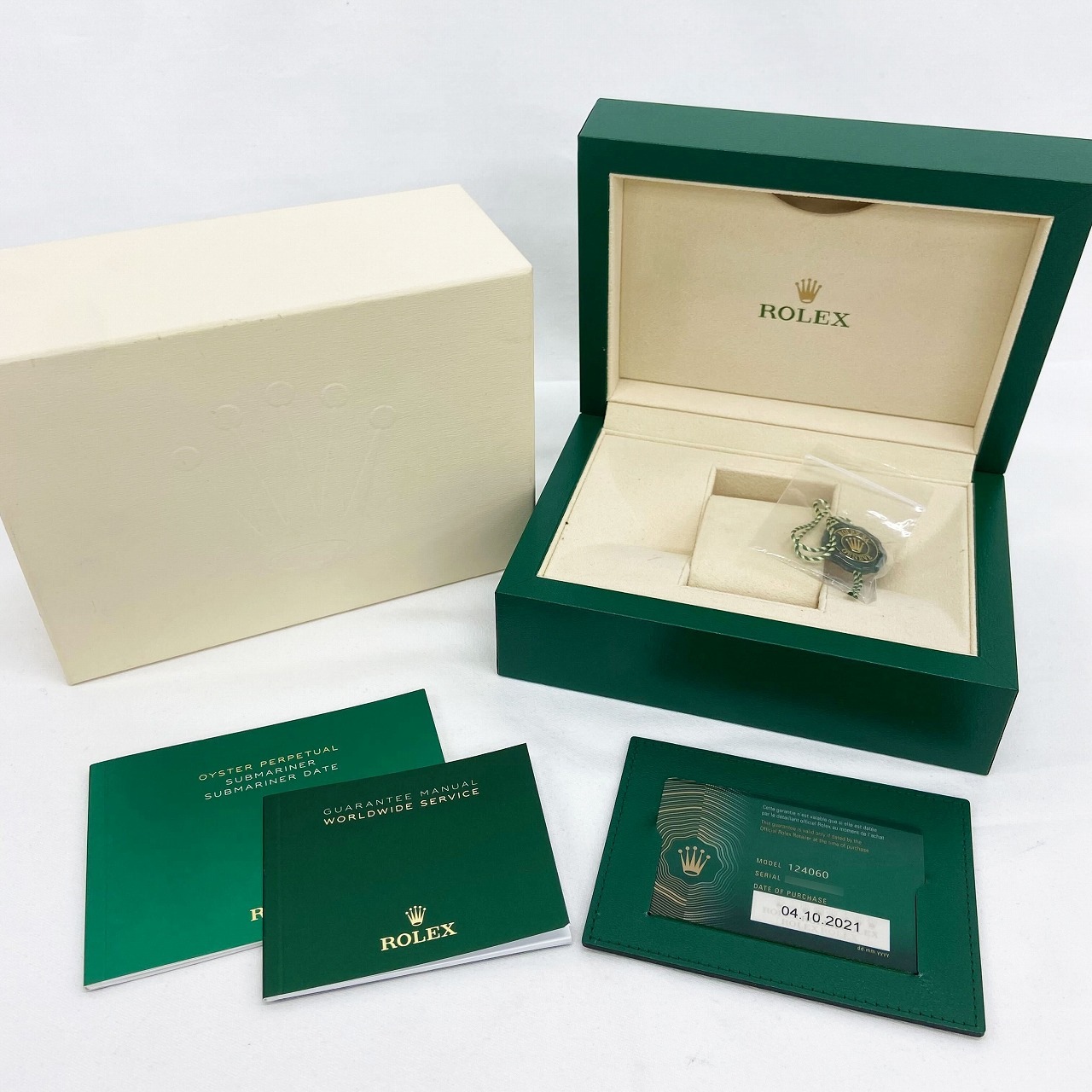 R8527 | [中古]ロレックス サブマリーナー 124060 ランダム ブラック 