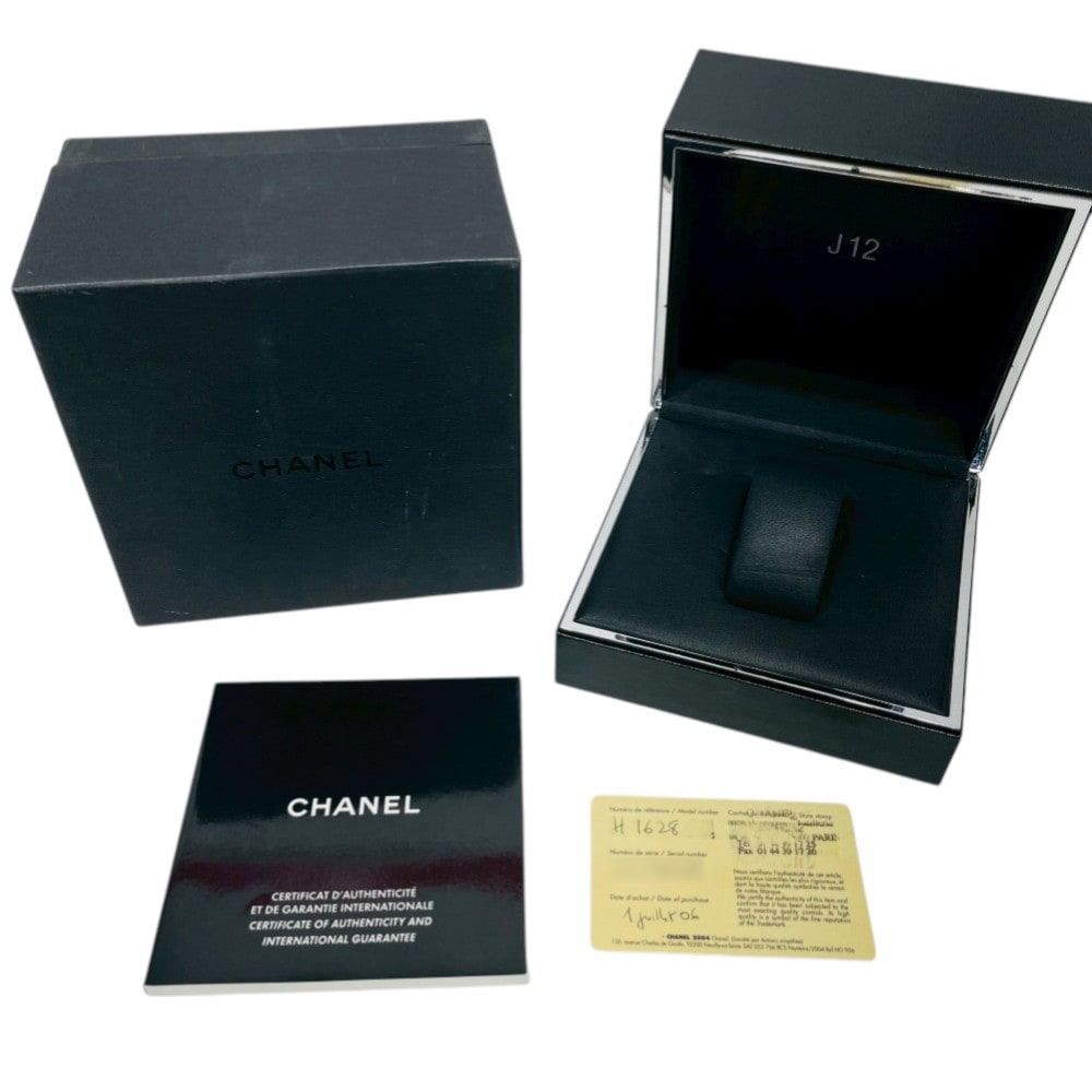 C10228 | [中古]シャネル J12 ホワイトセラミック 33MM H1628 ホワイト