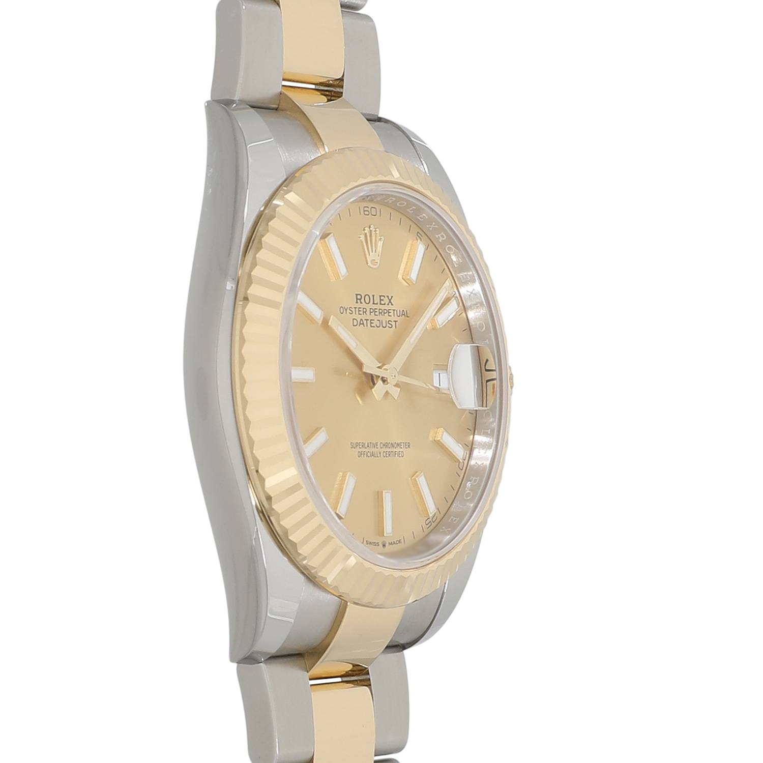 R20015 | [新品]ロレックス デイトジャスト 41 126333 シャンパン