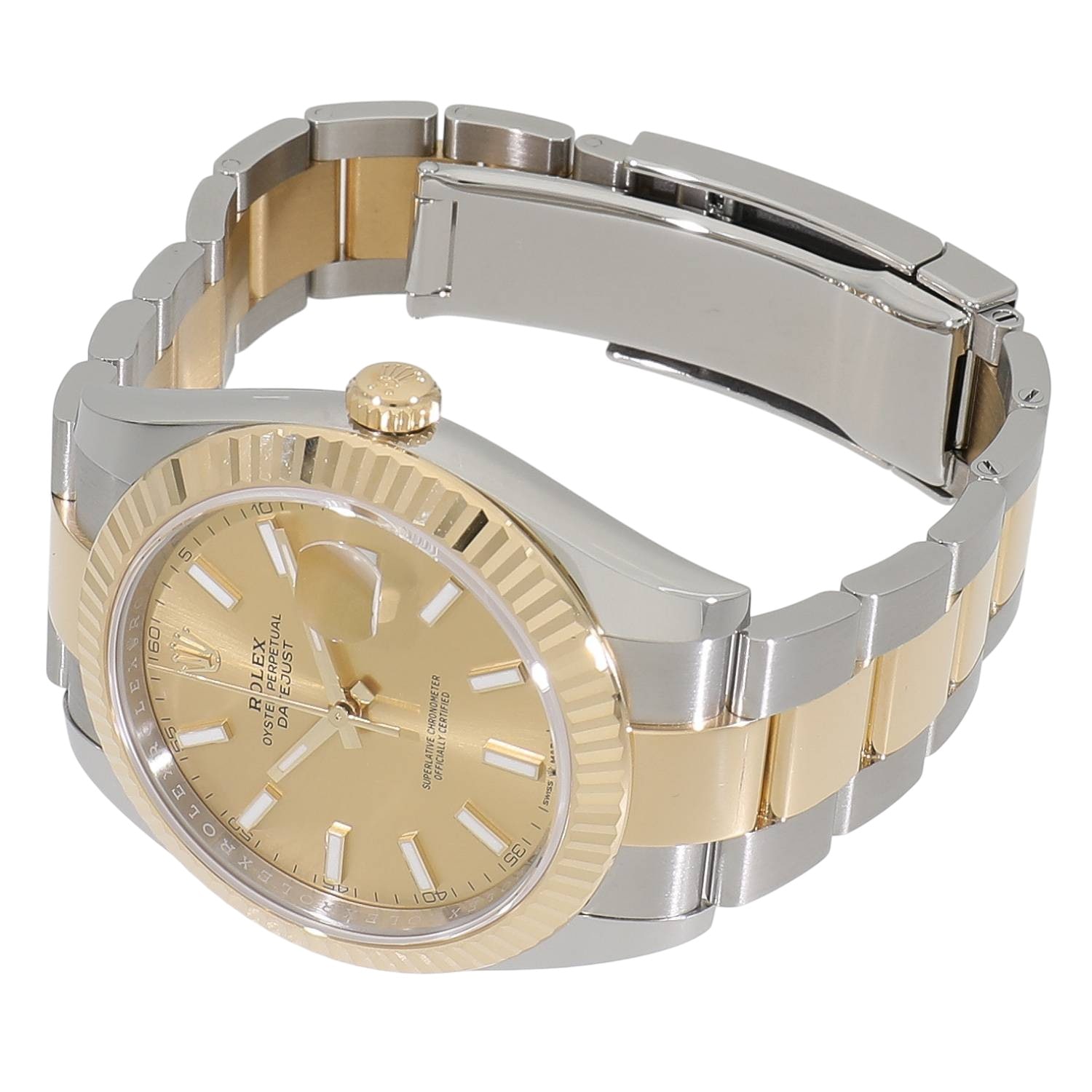 R20015 | [新品]ロレックス デイトジャスト 41 126333 シャンパン