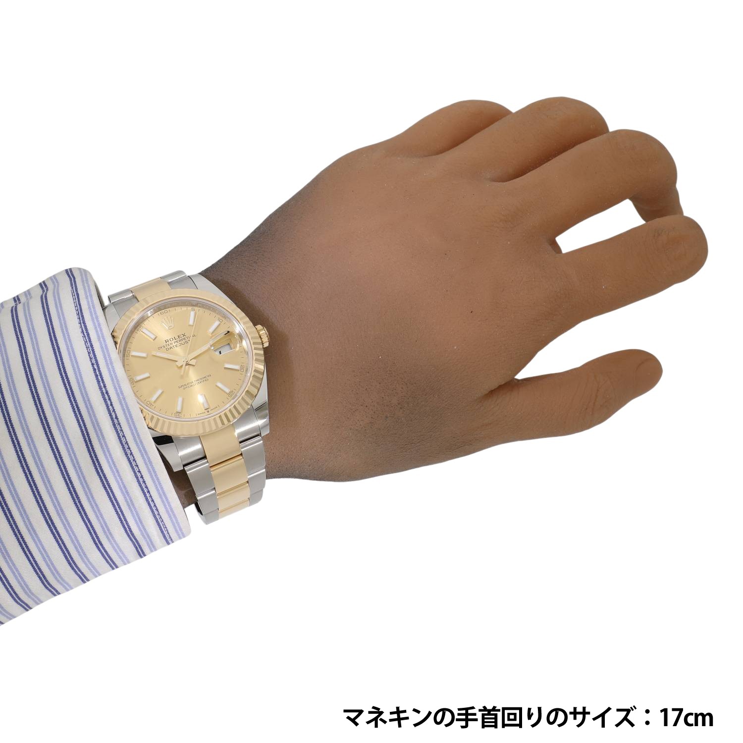 R20015 | [新品]ロレックス デイトジャスト 41 126333 シャンパン