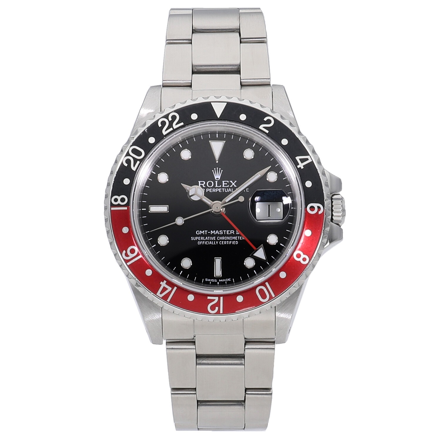 R5128 | [中古]ロレックス GMTマスターII ファットレディ ブラック