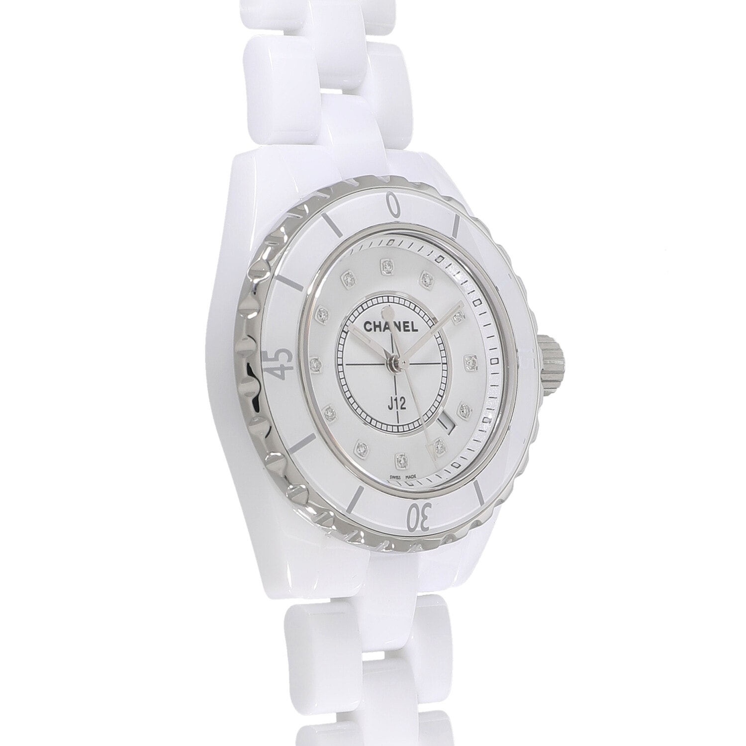 セラミック白時計 セラミック 白 時計 オシャレ シャネルのJ12が