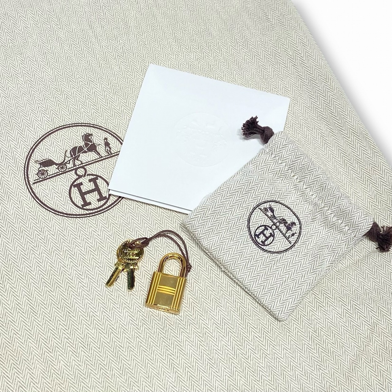 エルメス ピコタンロック PM グリペール ゴールド金具 W刻印 付属品完備 エルメス ピコタンロック18/PM グリペール トリヨンクレマンス