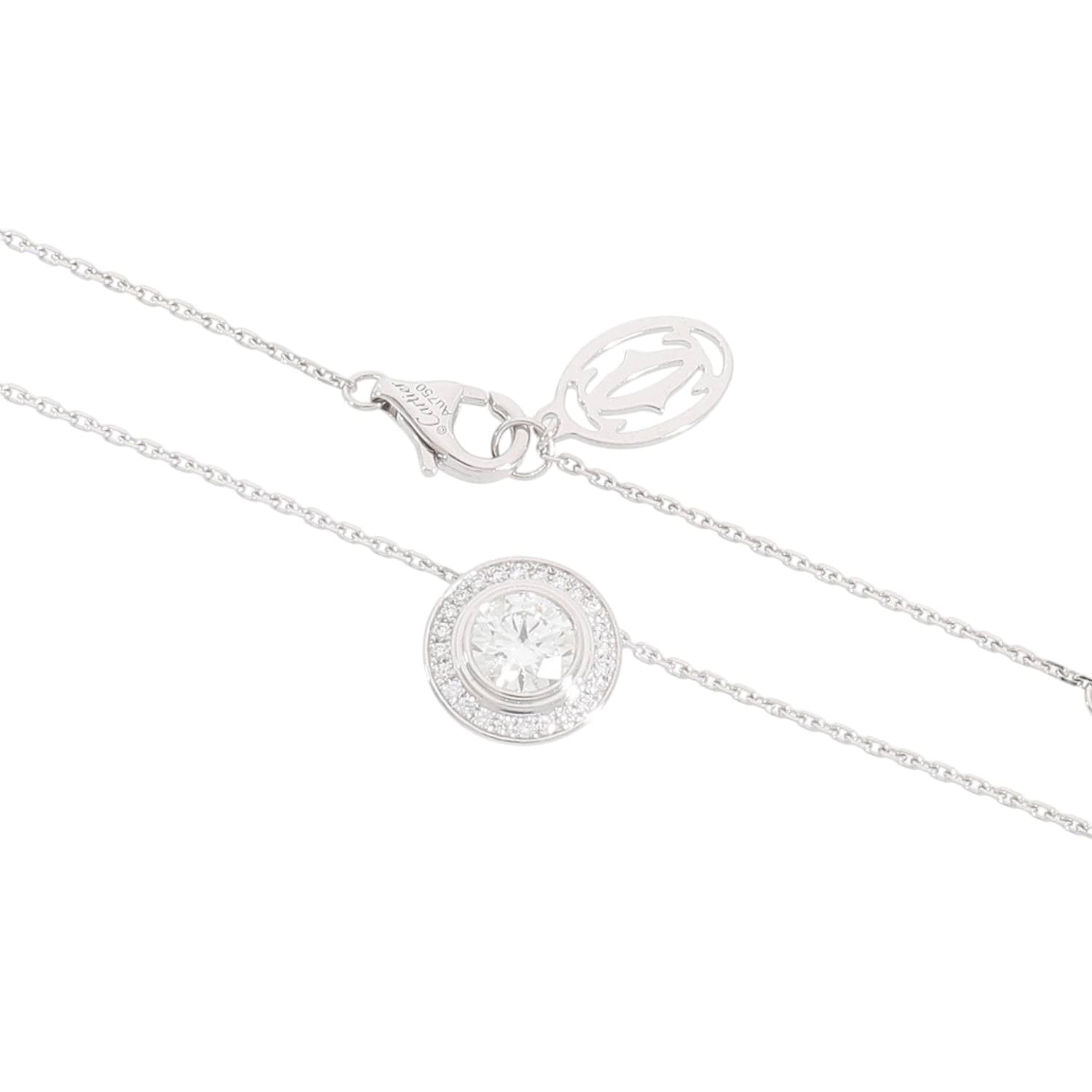 C30005 | [中古]カルティエ ダムール ダイヤモンド ネックレス