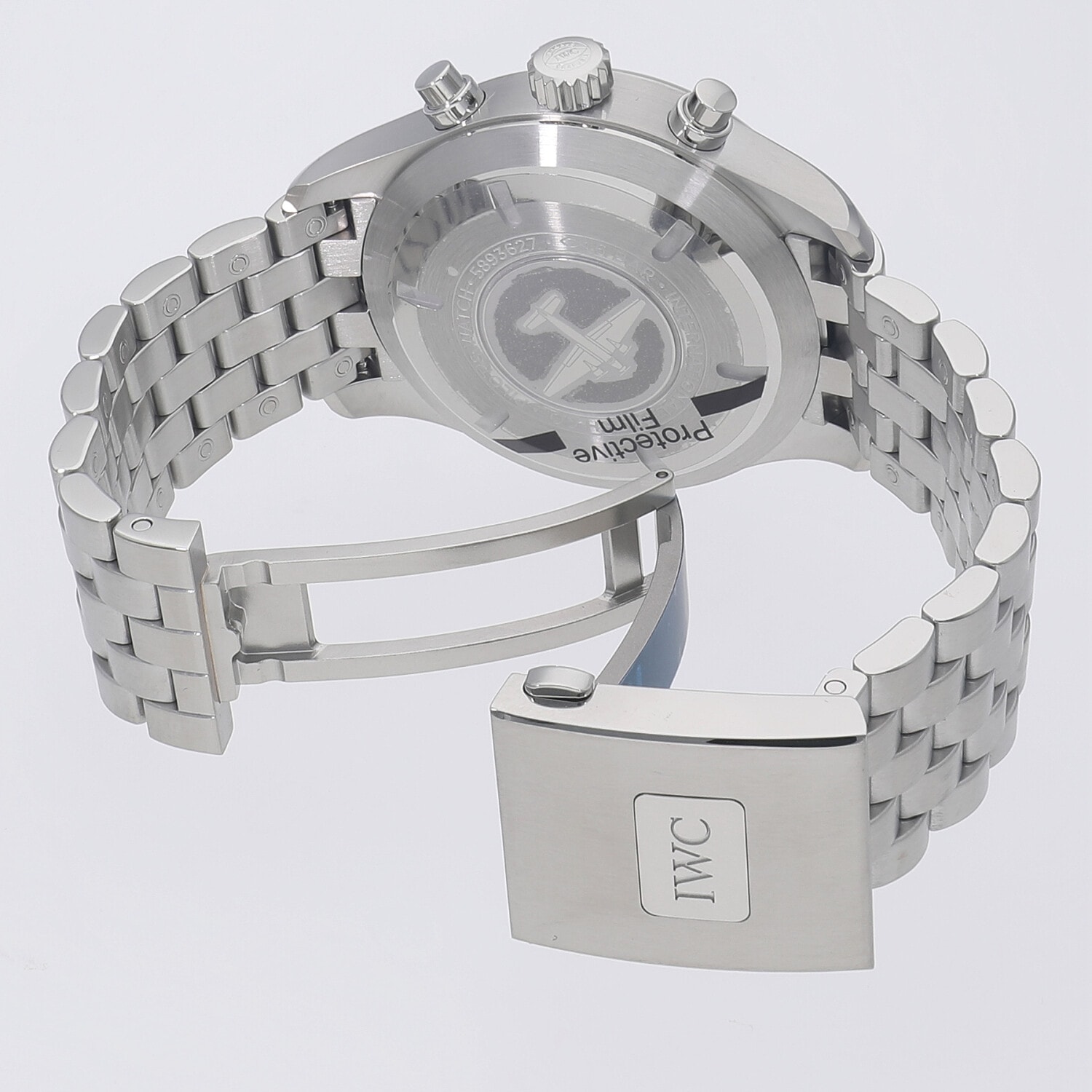 I929 | [新品]IWC パイロットウォッチ クロノグラフ IW377710 メンズ 