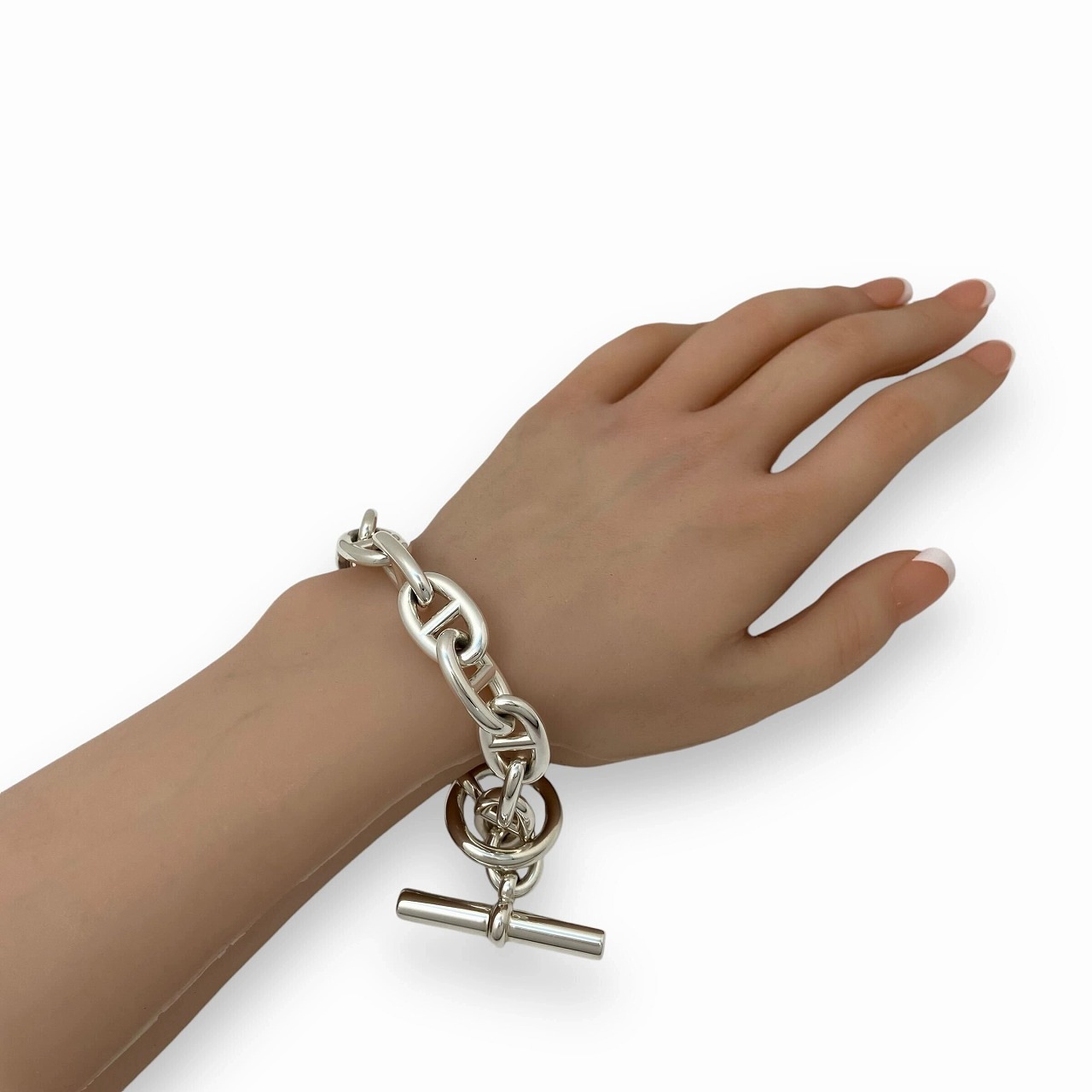 【大人気希少】HERMES シェーヌダンクル TGM 圧巻の存在感 H8929 | [未使用]エルメス シェーヌダンクル TGM | 中野の