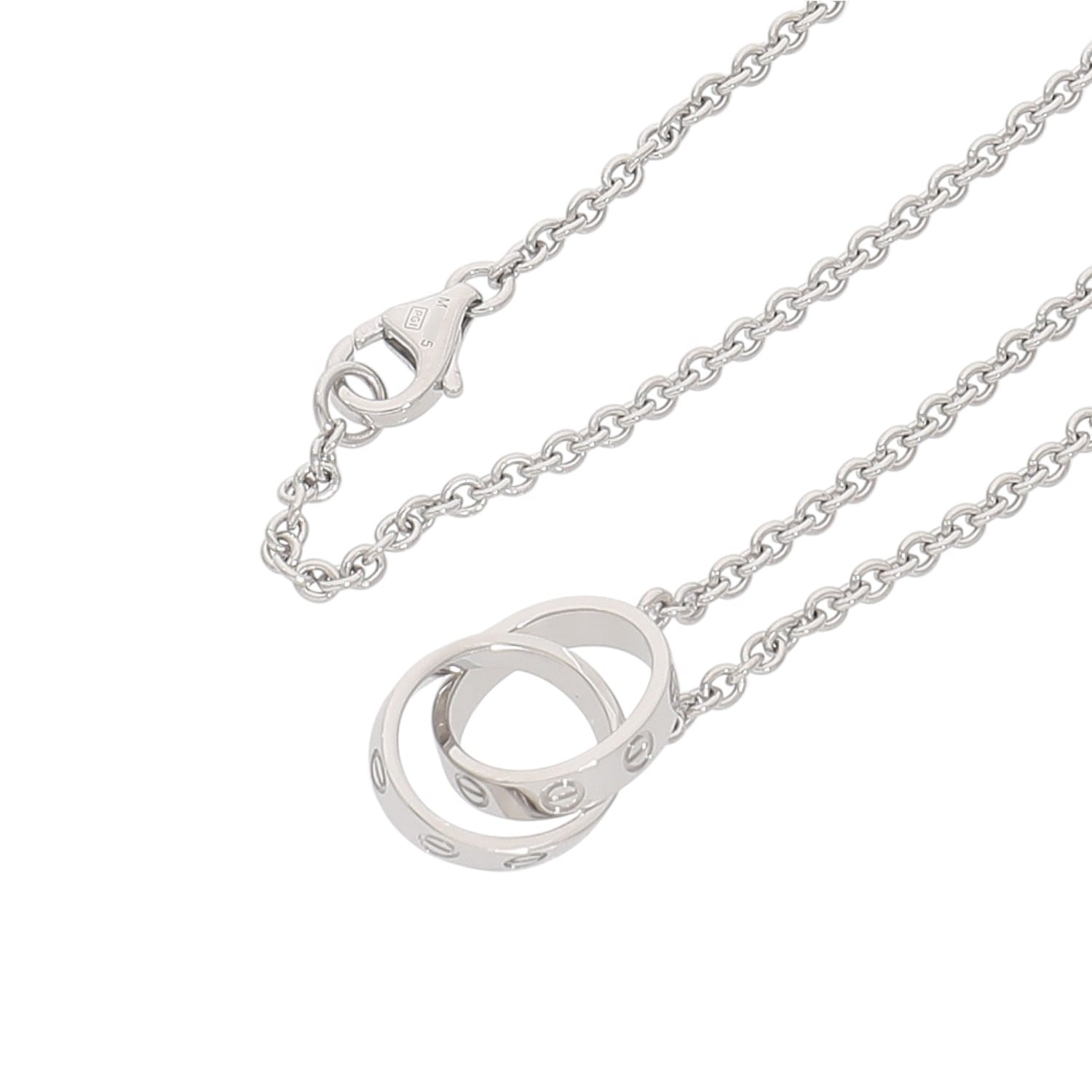 Cartier ベビーラブ ネックレス ホワイトゴールド カルティエ Cartier カルティエ ベビーラブネックレス ホワイトゴールド 7.0g