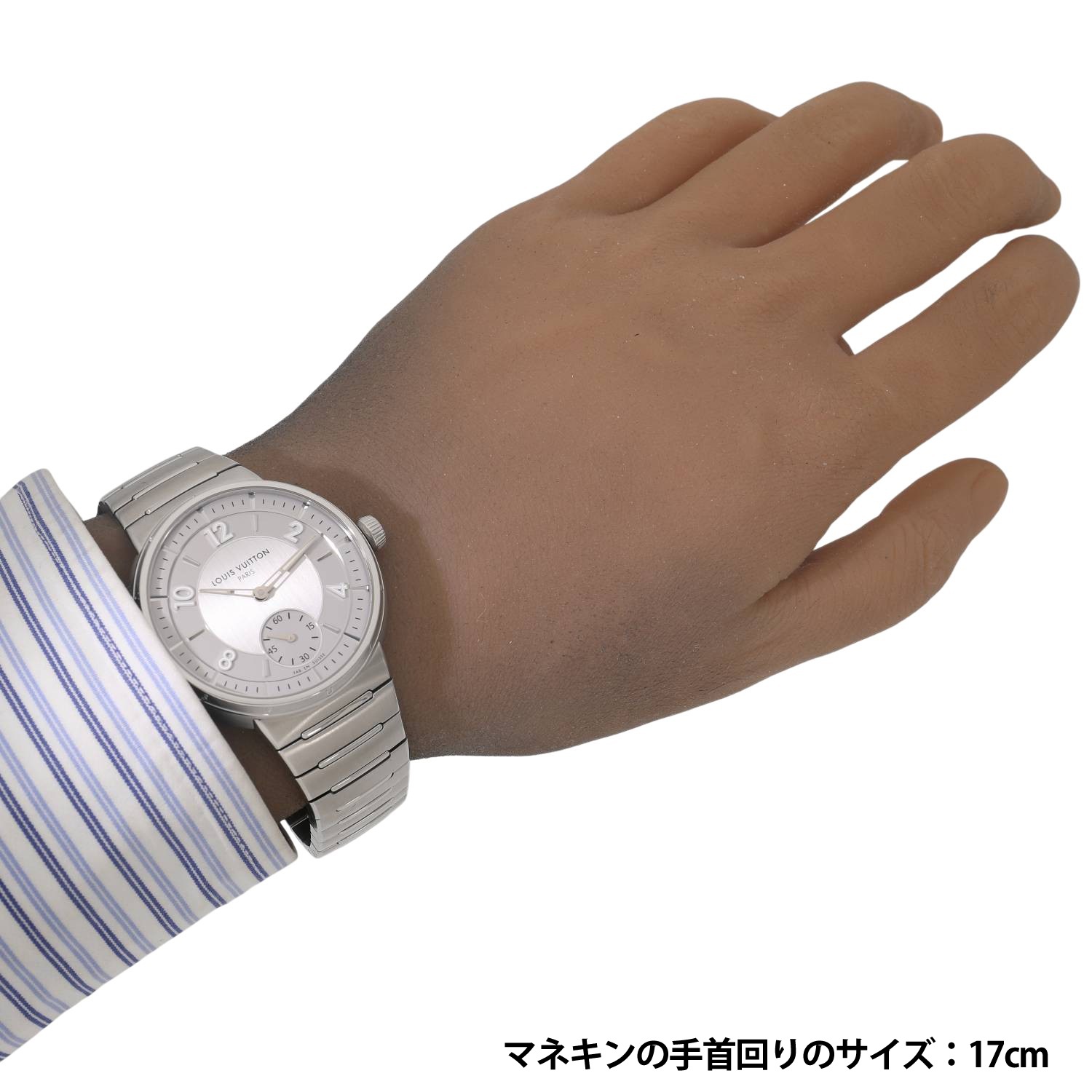 L10530 | [中古]ルイヴィトン タンブール オトマティック スティール