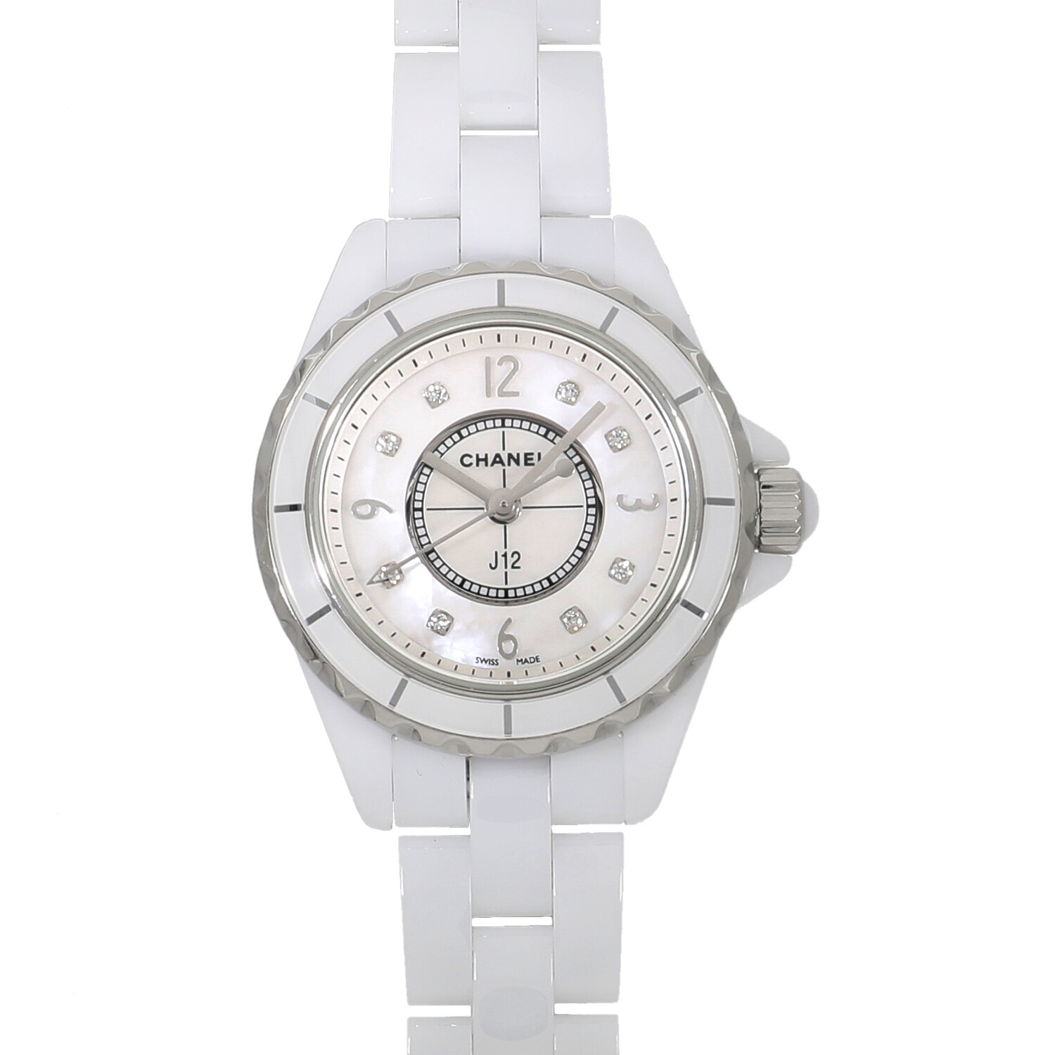 C7930 | [中古]シャネル J12 ホワイトセラミック 29MM H2570
