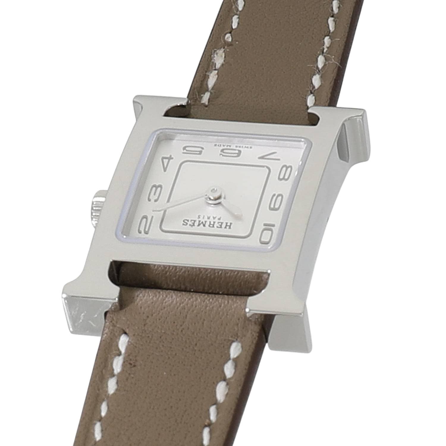 H20173 | [中古]エルメス Hウォッチ ミニ 21mm W403480WW00 / HH1.110