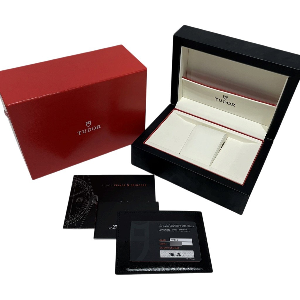 チューダー　プリンスデイト T11462 | [中古]チューダー プリンス デイト 74034 ブラック メンズ
